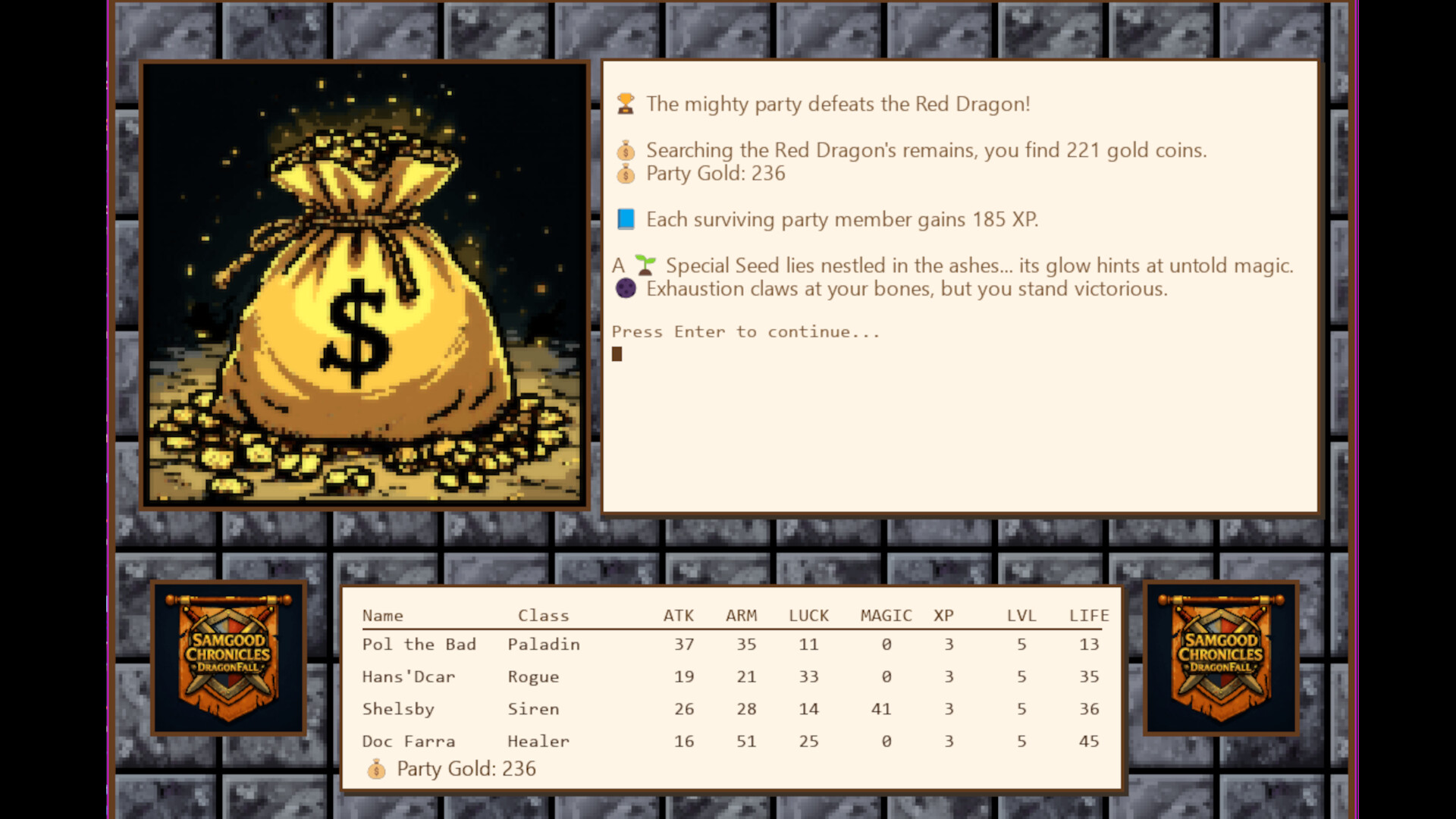 Samgood Chronicles DragonFall screenshot 8