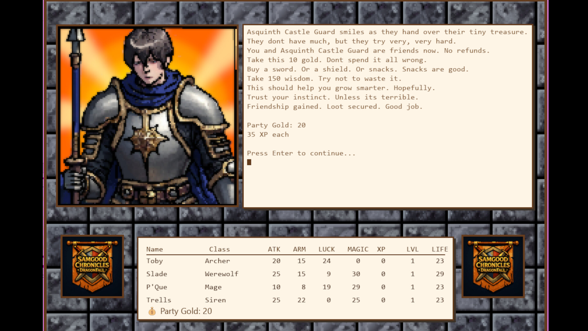 Samgood Chronicles DragonFall screenshot 9