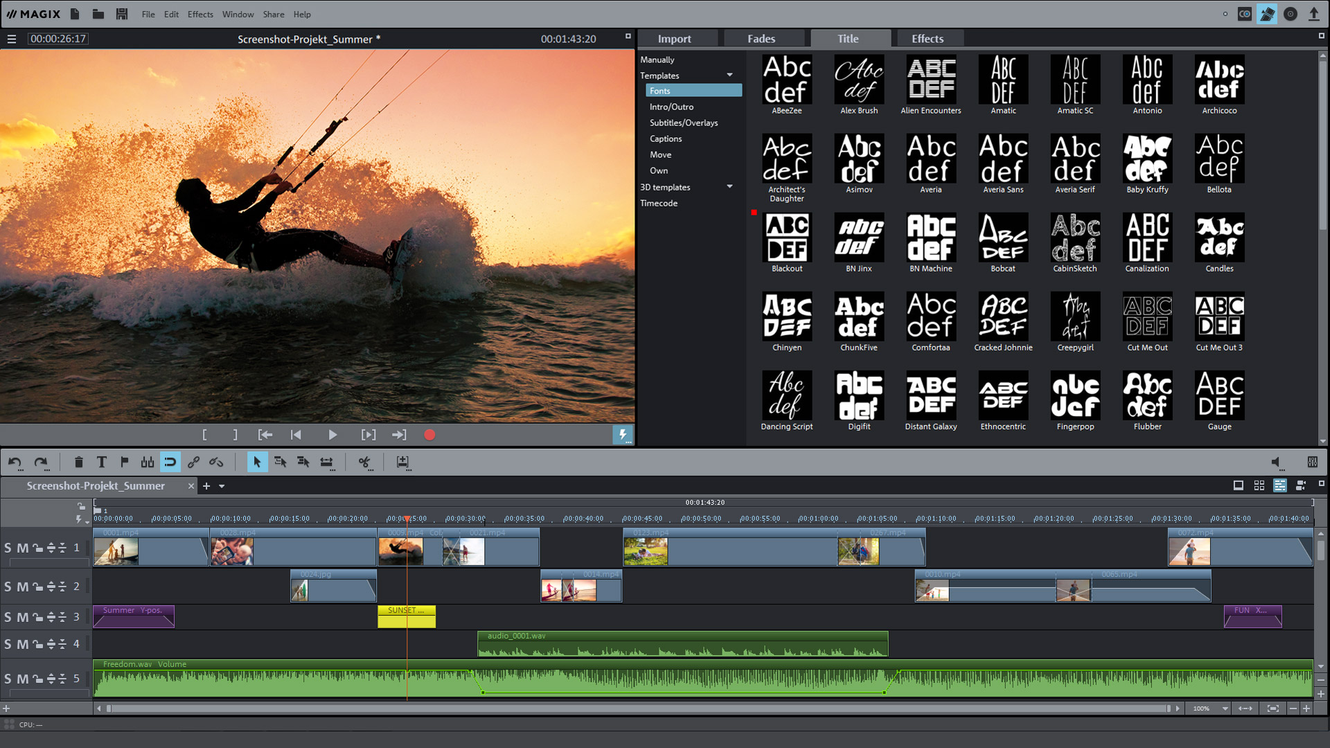 MAGIX Video deluxe 2017 Plus Steam Edition screenshot 4
