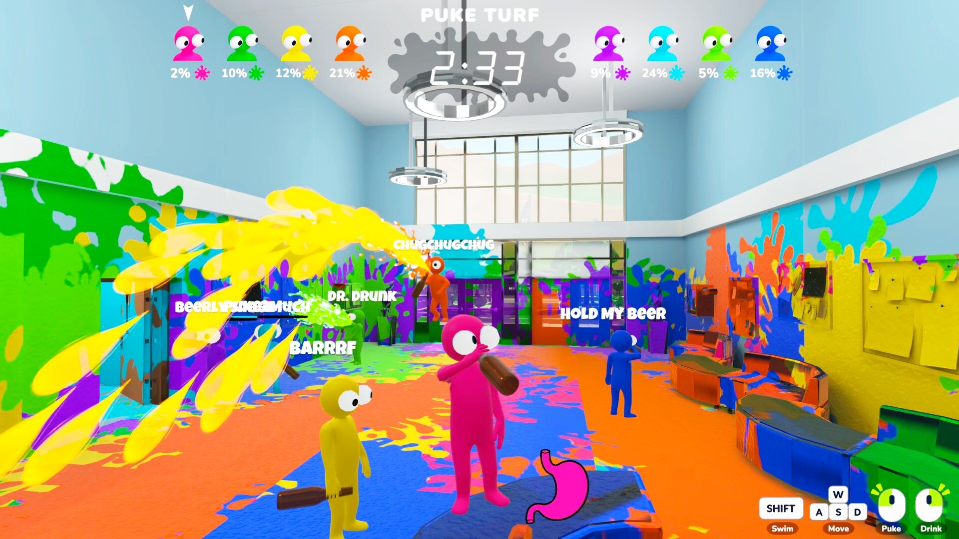 Puke and Seek screenshot 1