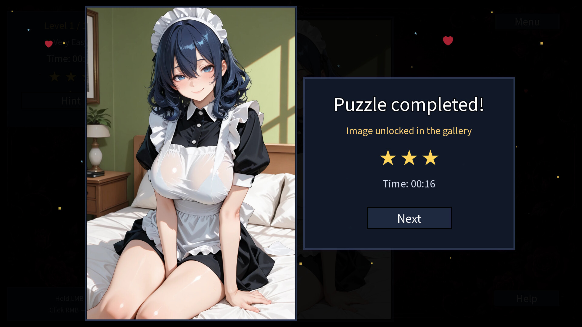 Maid to Please: Hentai Puzzle screenshot 20