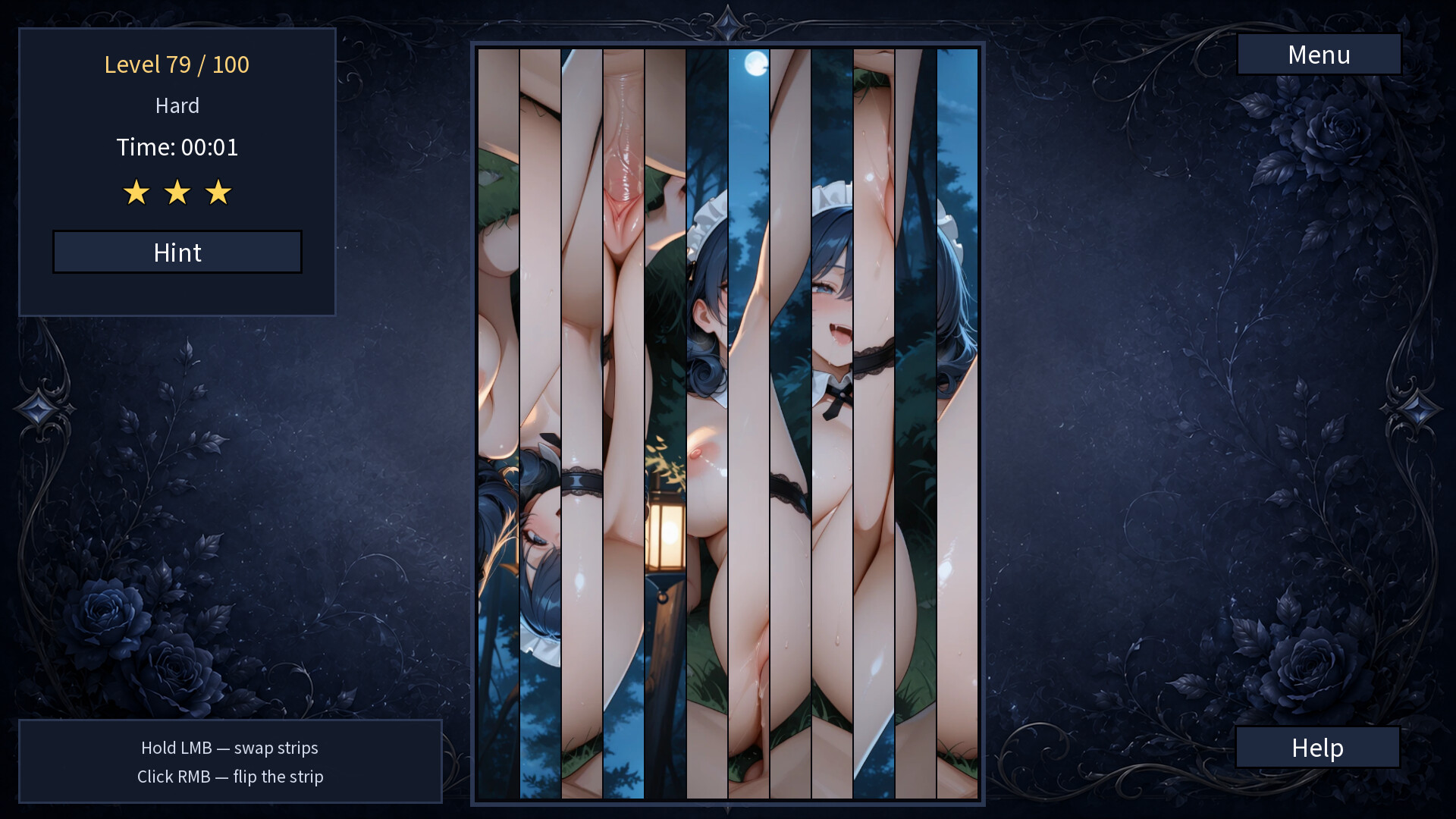 Maid to Please: Hentai Puzzle screenshot 7