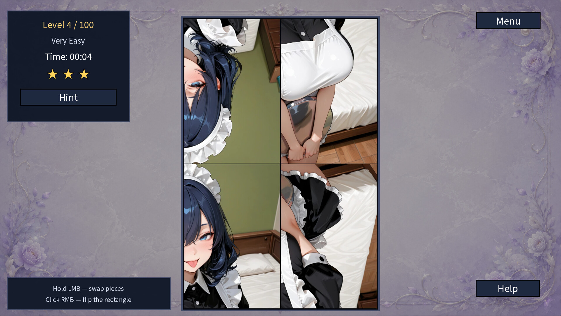 Maid to Please: Hentai Puzzle screenshot 24