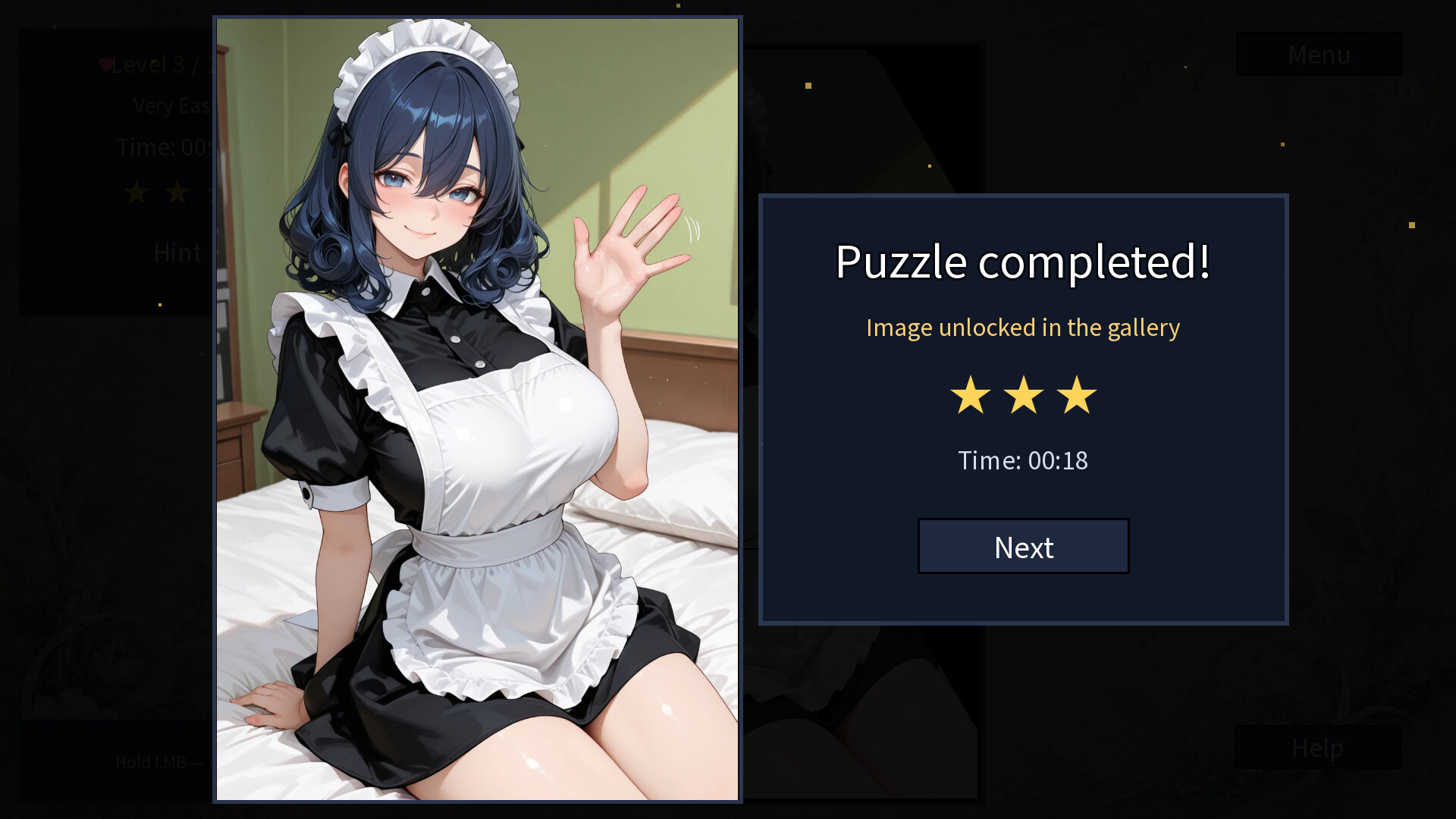 Maid to Please: Hentai Puzzle screenshot 22