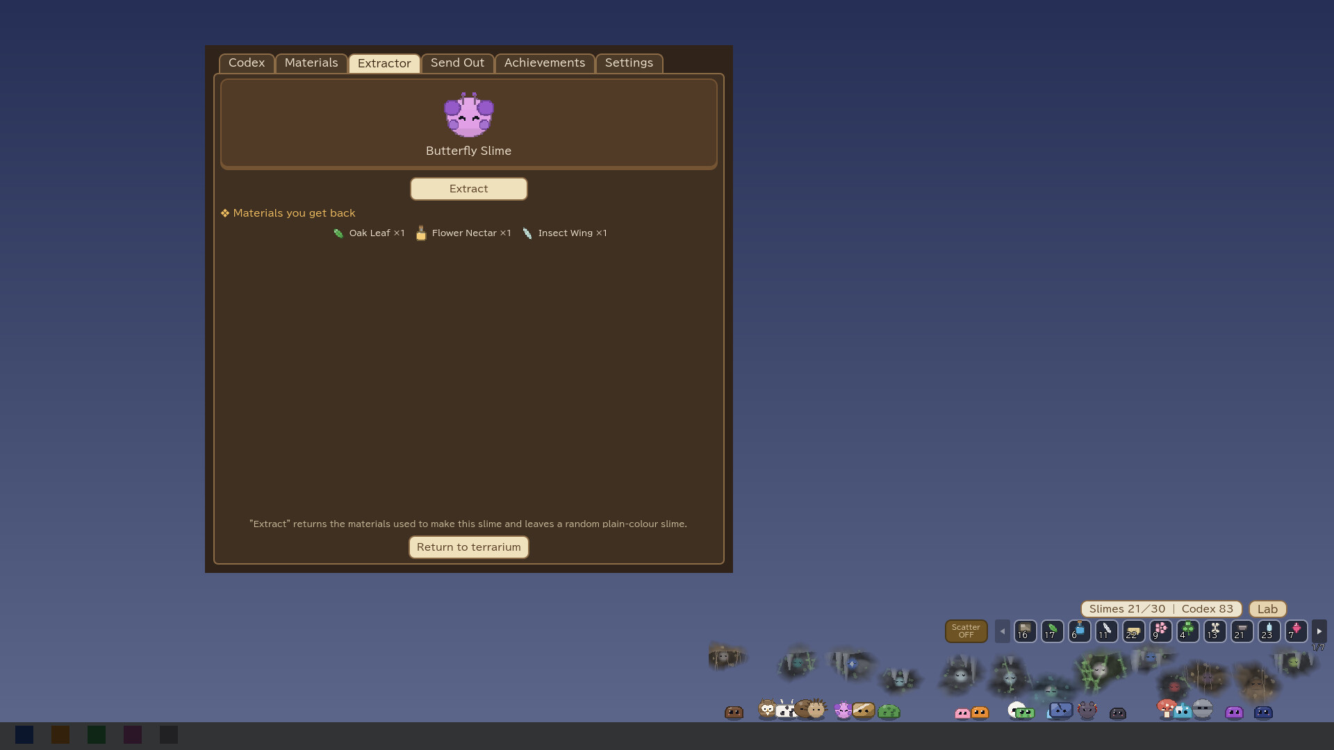 Taskbar Slime: Tucked-Away Terrarium screenshot 6