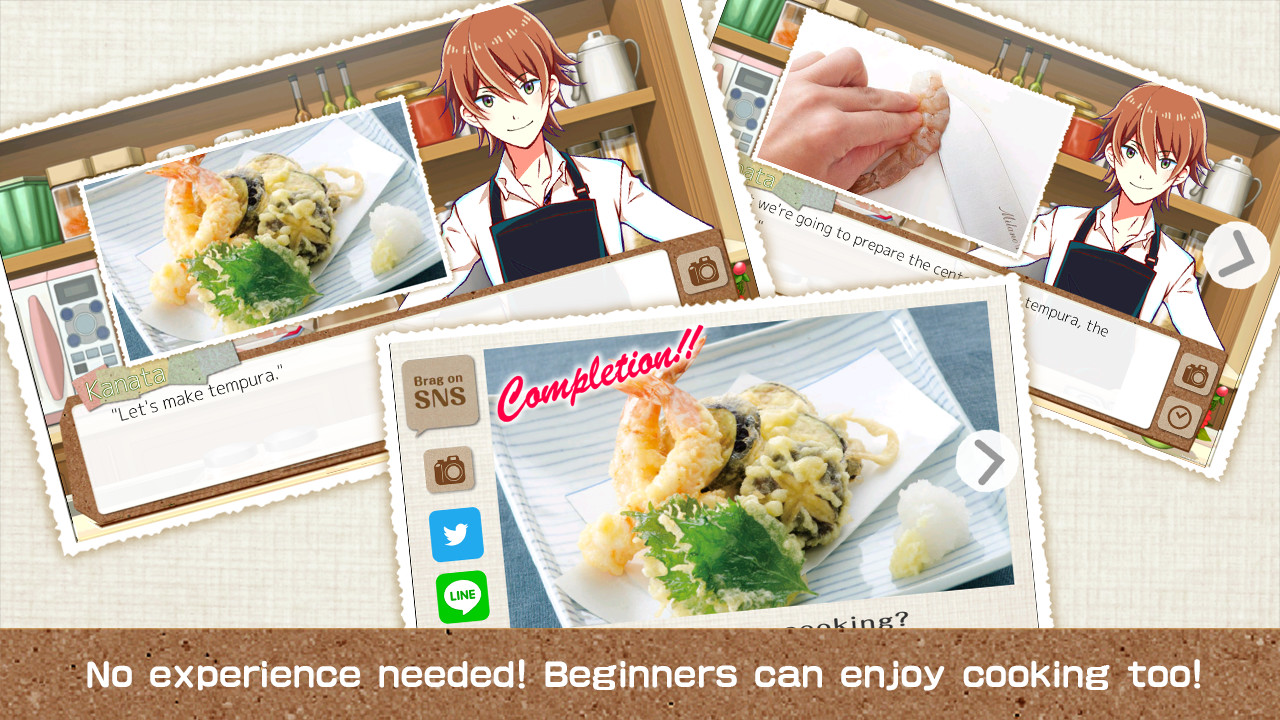 Gochi-Show! for Girls -How To Learn Japanese Cooking Game- screenshot 2