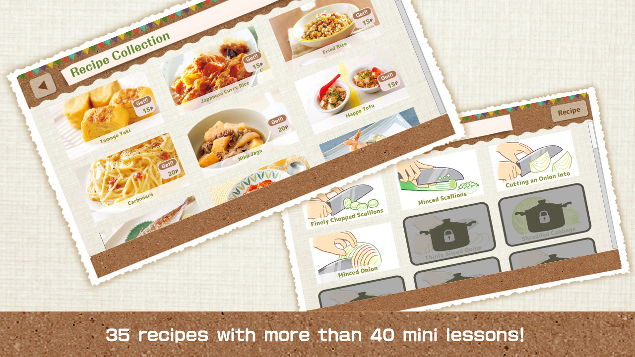 Gochi-Show! for Girls -How To Learn Japanese Cooking Game- screenshot 3