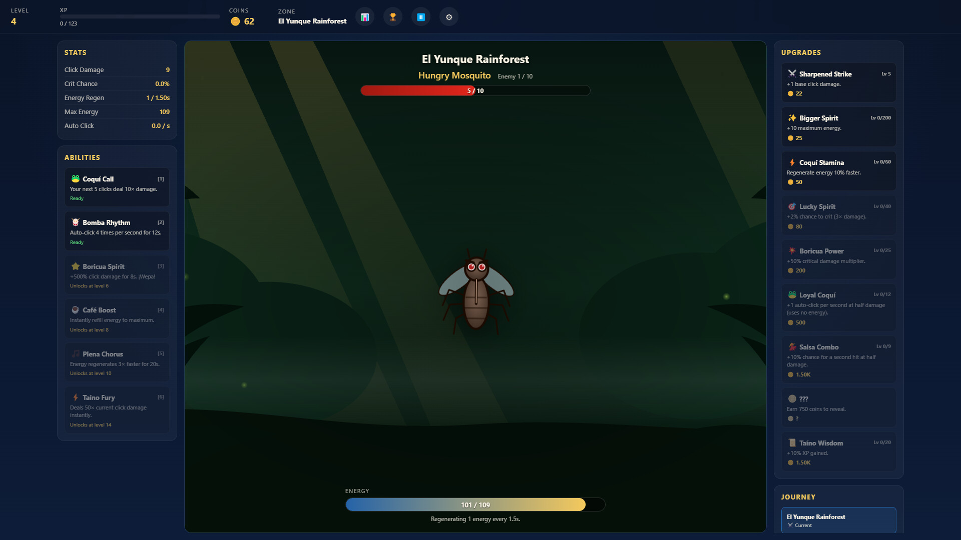 Coquí Crusader: Defenders of Borikén screenshot 1