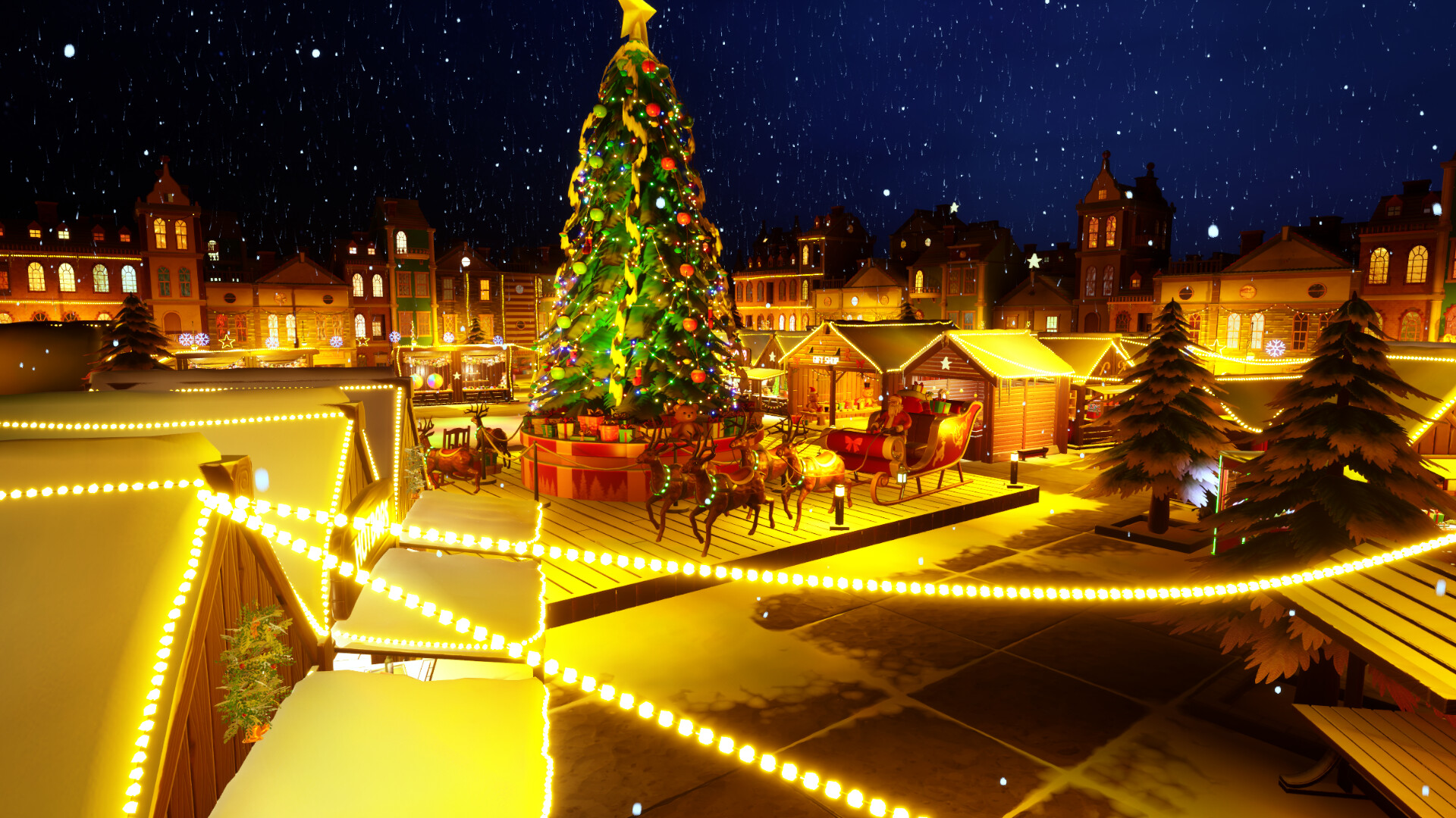 Tidy & Bright: Together at the Christmas Market screenshot 1