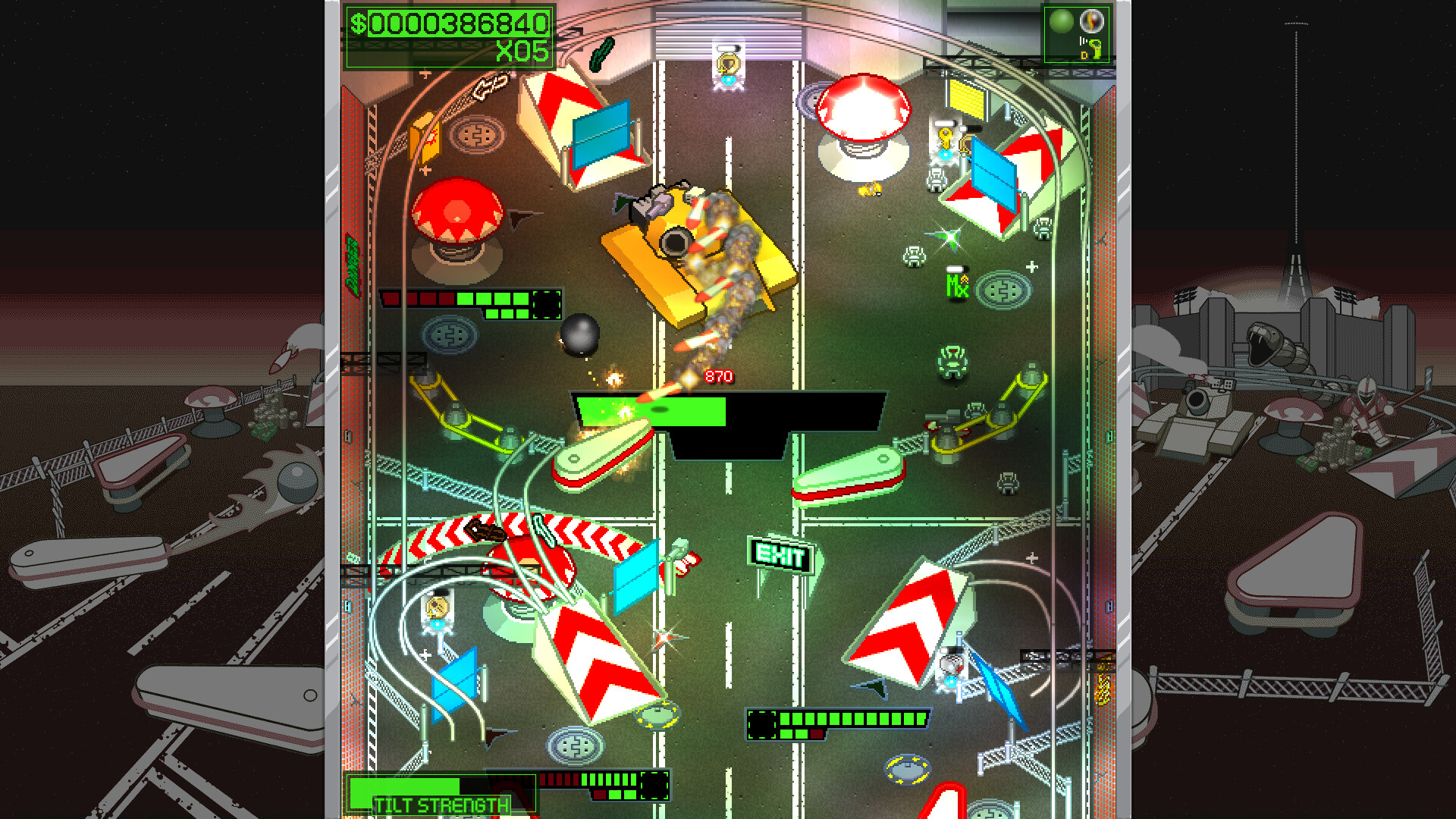 Clamor: Bounty Hunter Pinball screenshot 1