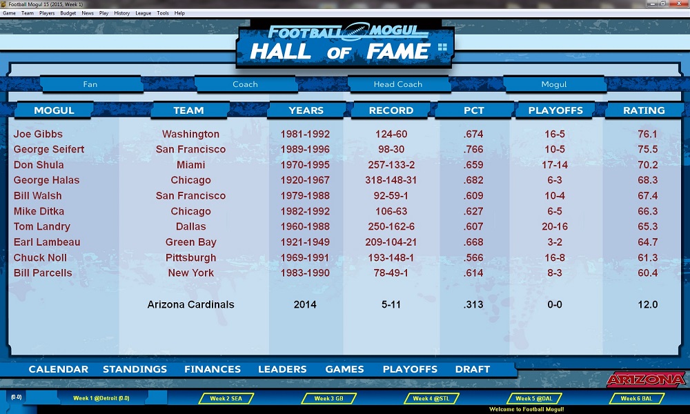 Football Mogul 15 screenshot 1