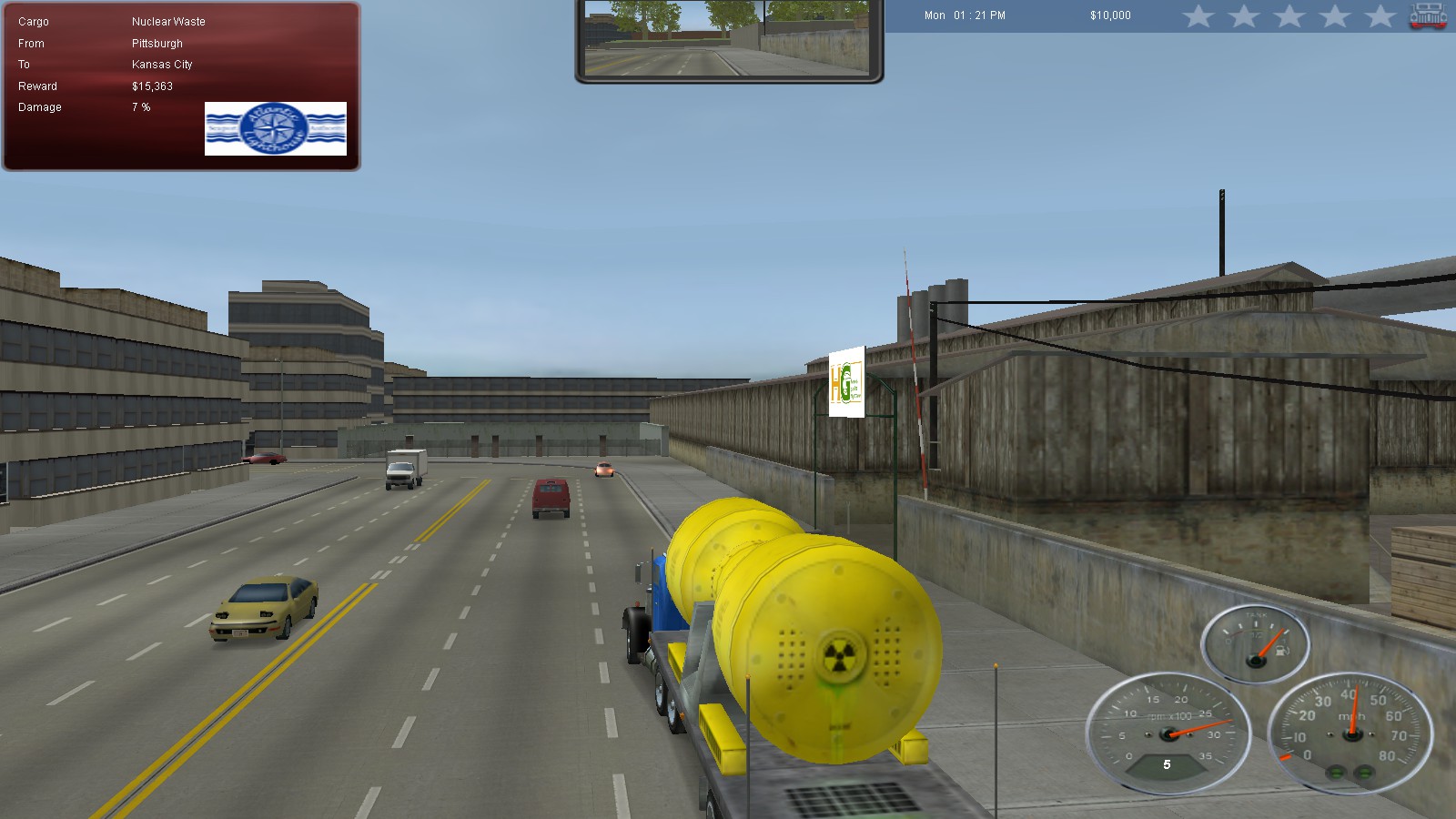 18 Wheels of Steel: Across America screenshot 5