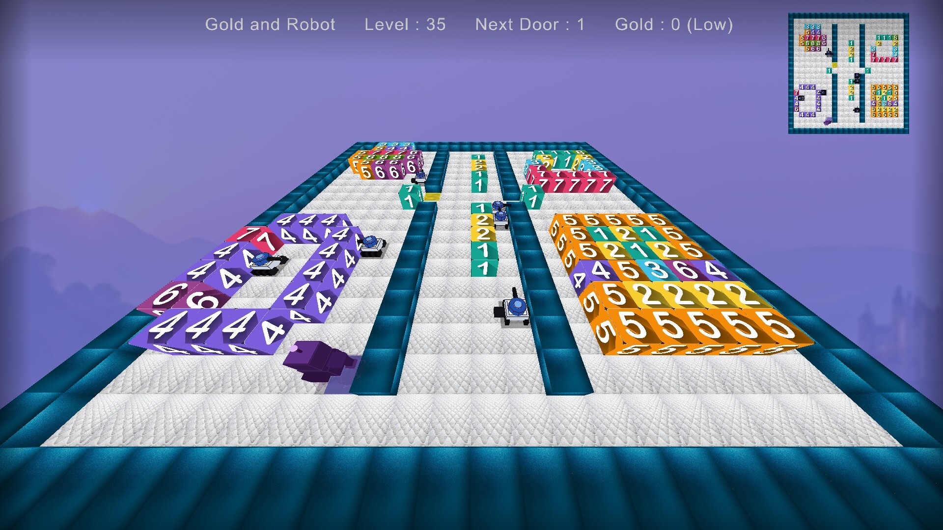 Gold and Robot screenshot 1