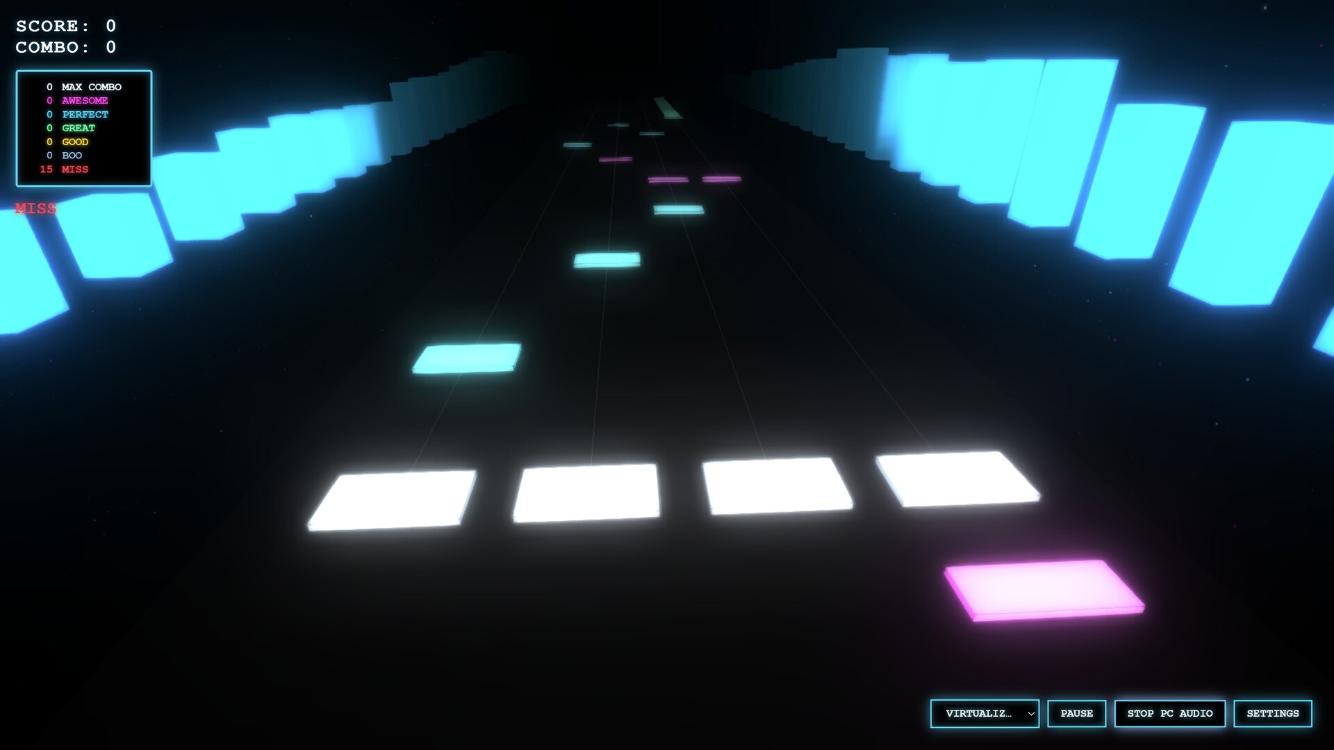 Infinite Music Game screenshot 1