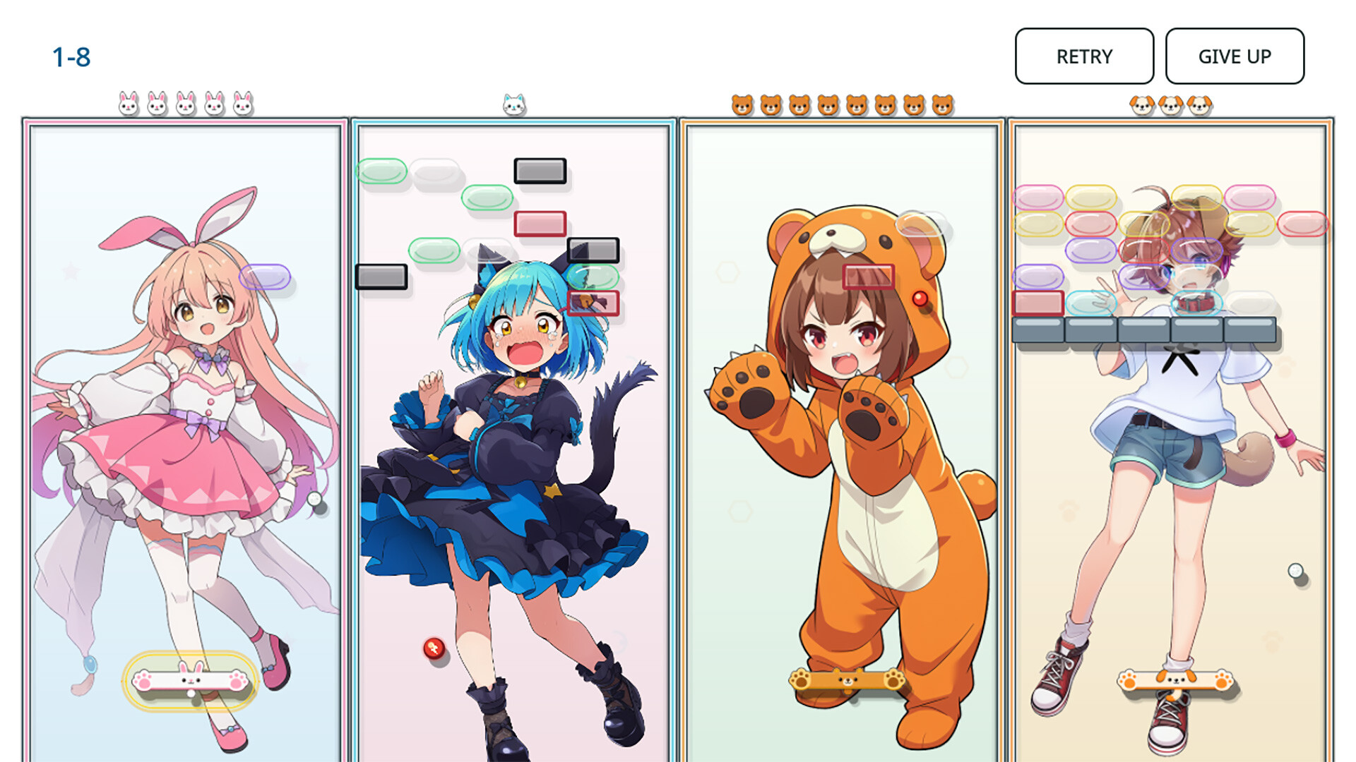 4 SCREENS, 1 PADDLE screenshot 11