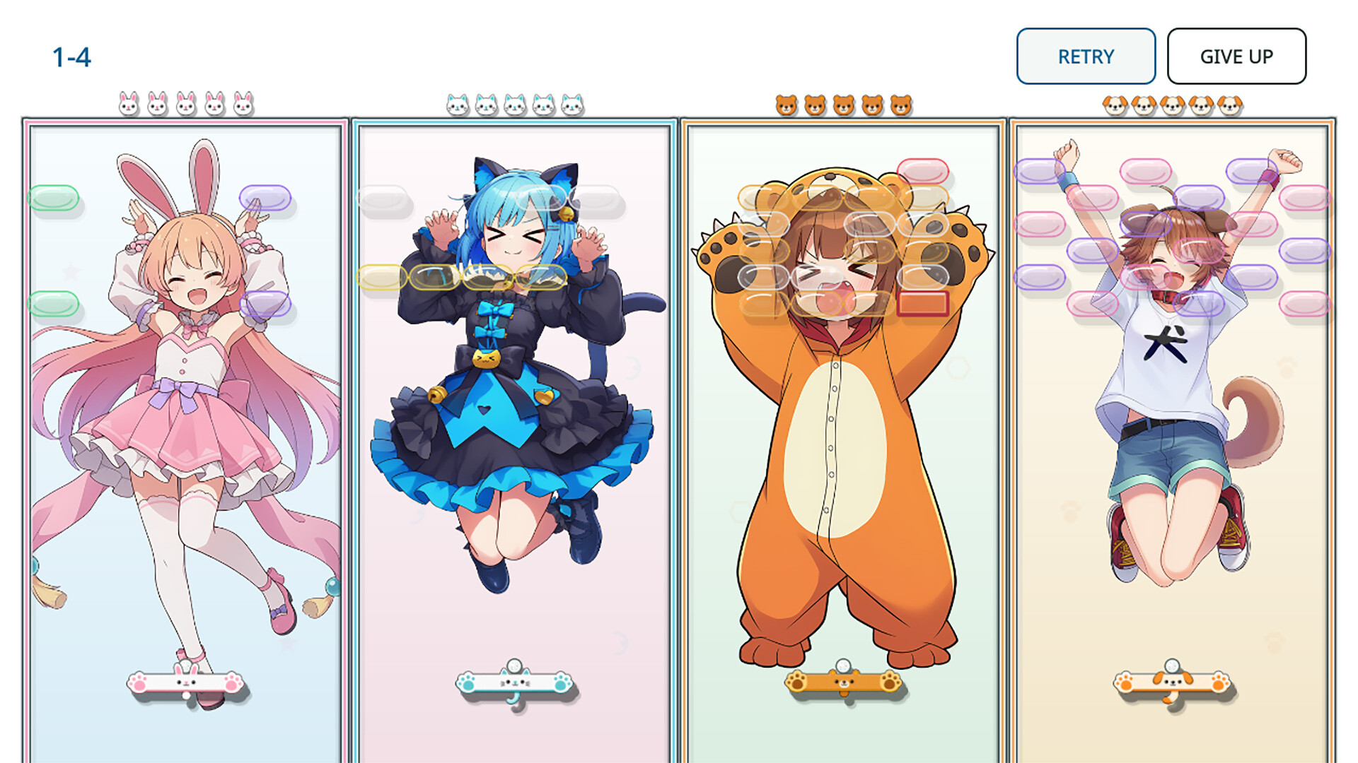 4 SCREENS, 1 PADDLE screenshot 1