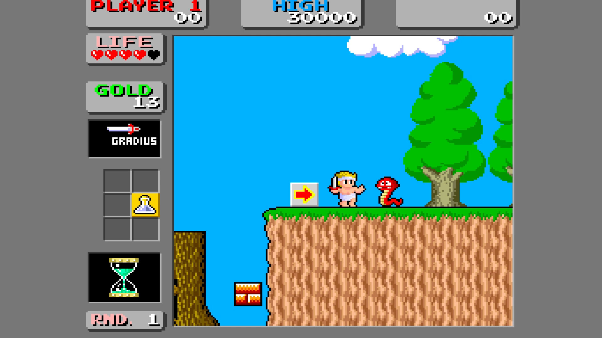 Wonderboy in Monster Land screenshot 1