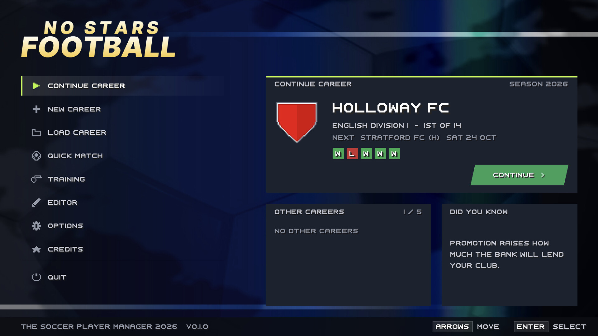 No Stars Football screenshot 1