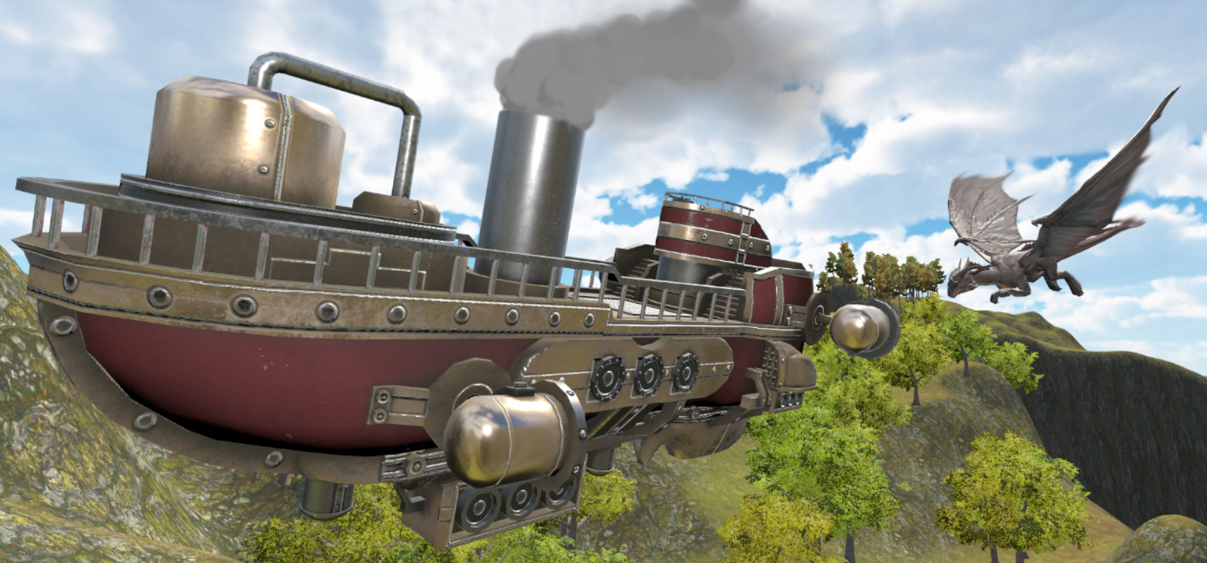 Dragon Skies VR screenshot 2