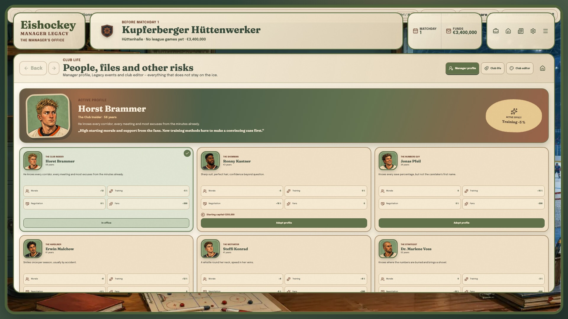 Eishockey Manager Legacy screenshot 8
