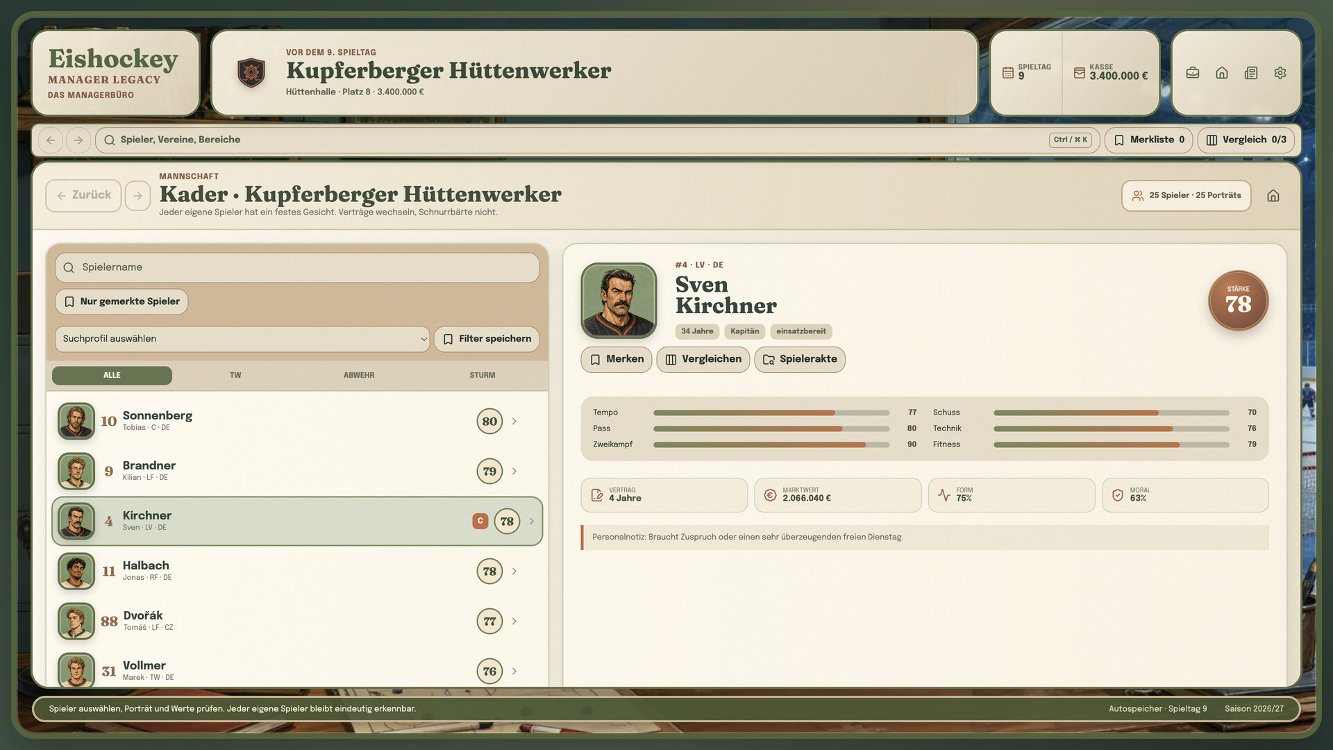 Eishockey Manager Legacy screenshot 12
