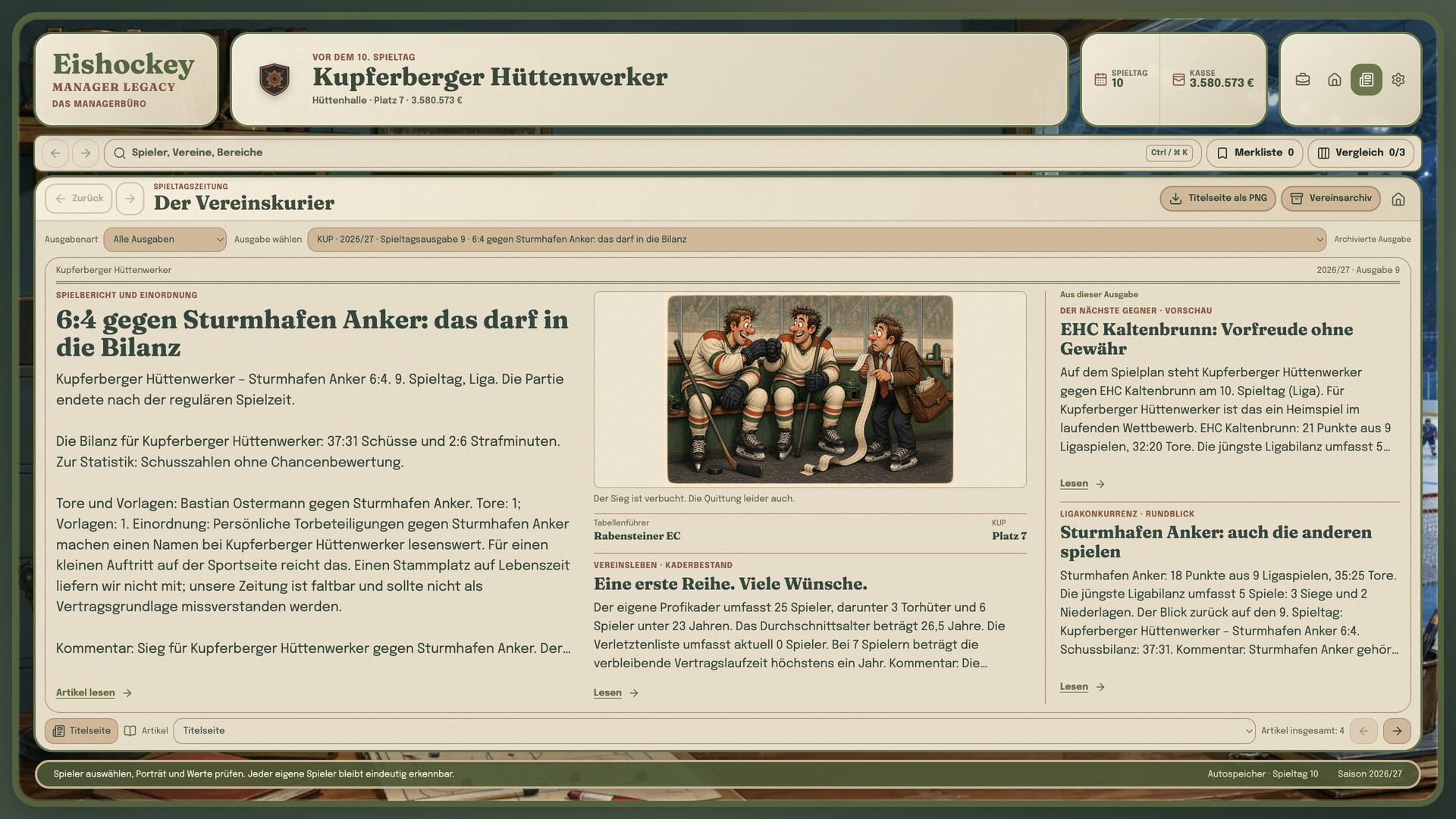 Eishockey Manager Legacy screenshot 13