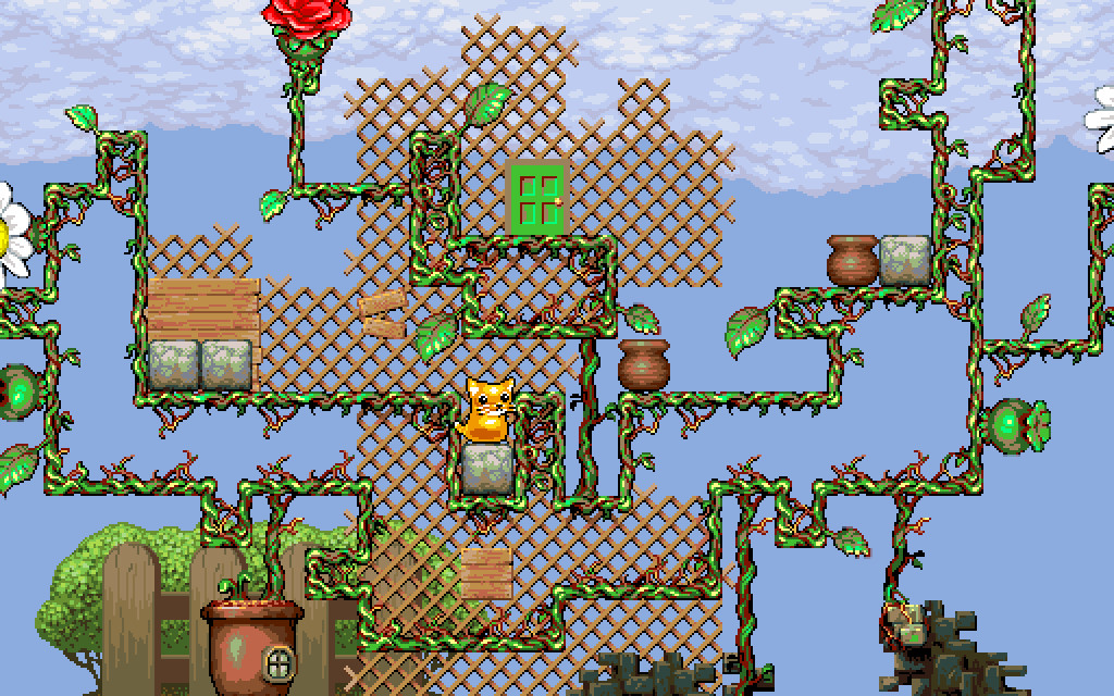 Kitty Kitty Boing Boing: the Happy Adventure in Puzzle Garden! screenshot 3