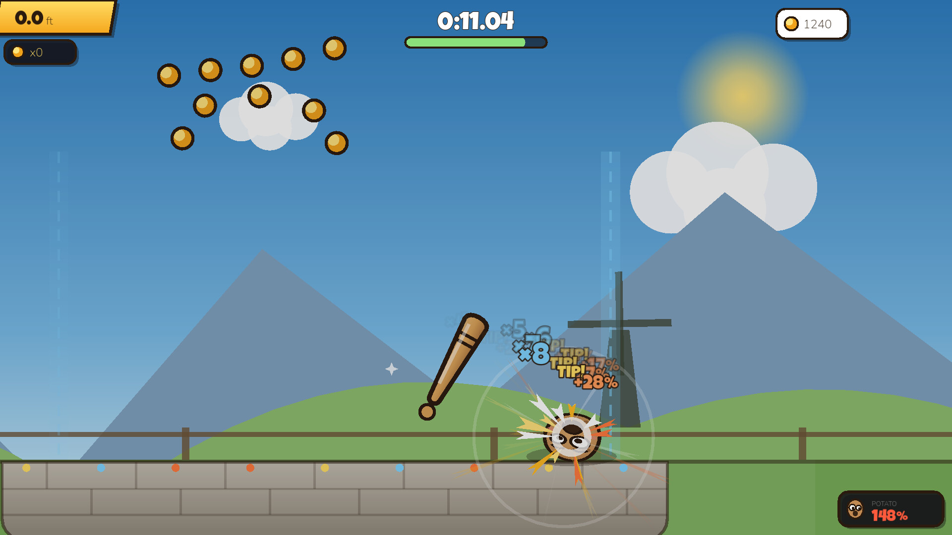 Silly Potato — Home-Run Edition screenshot 1