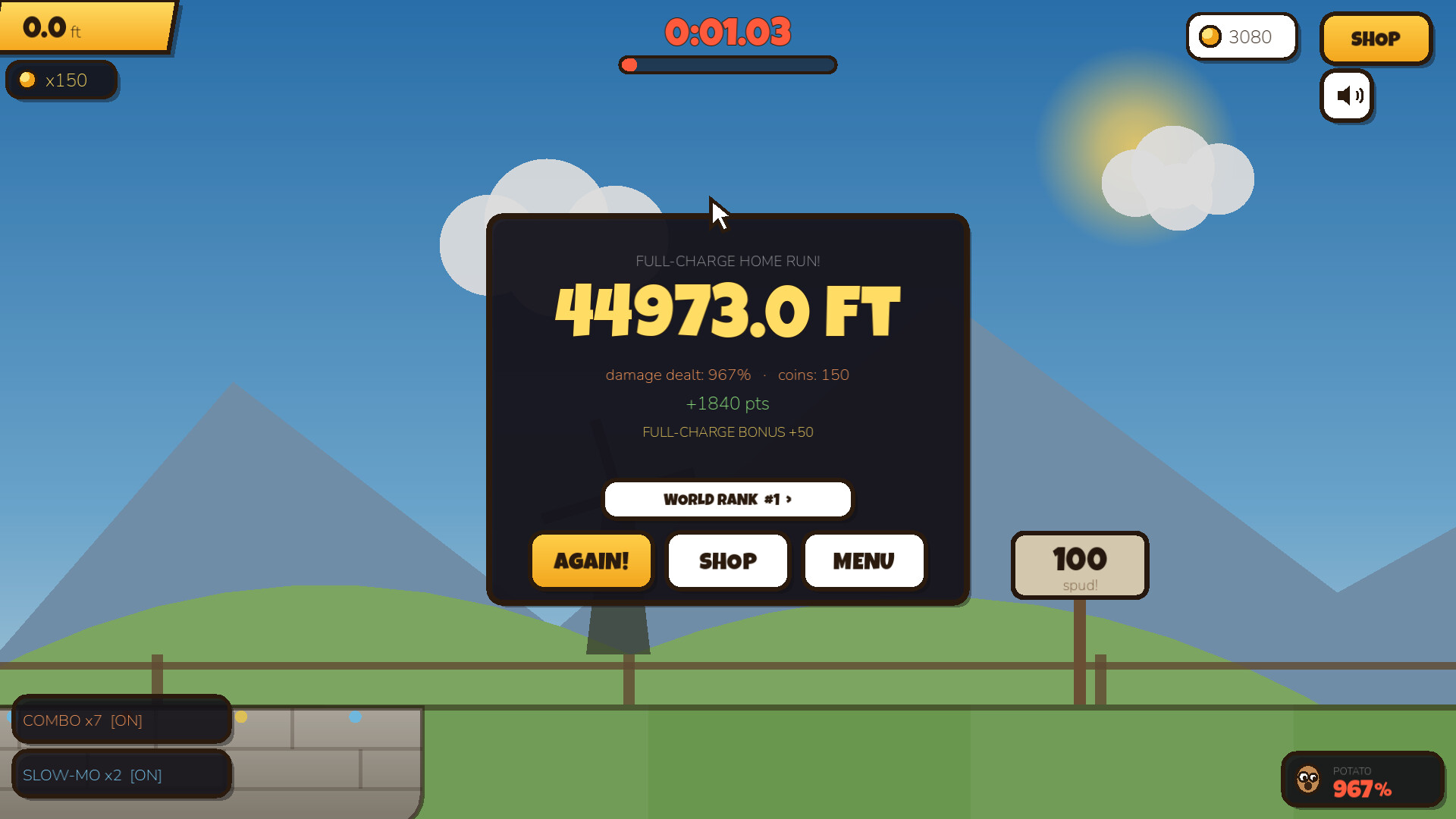 Silly Potato — Home-Run Edition screenshot 6