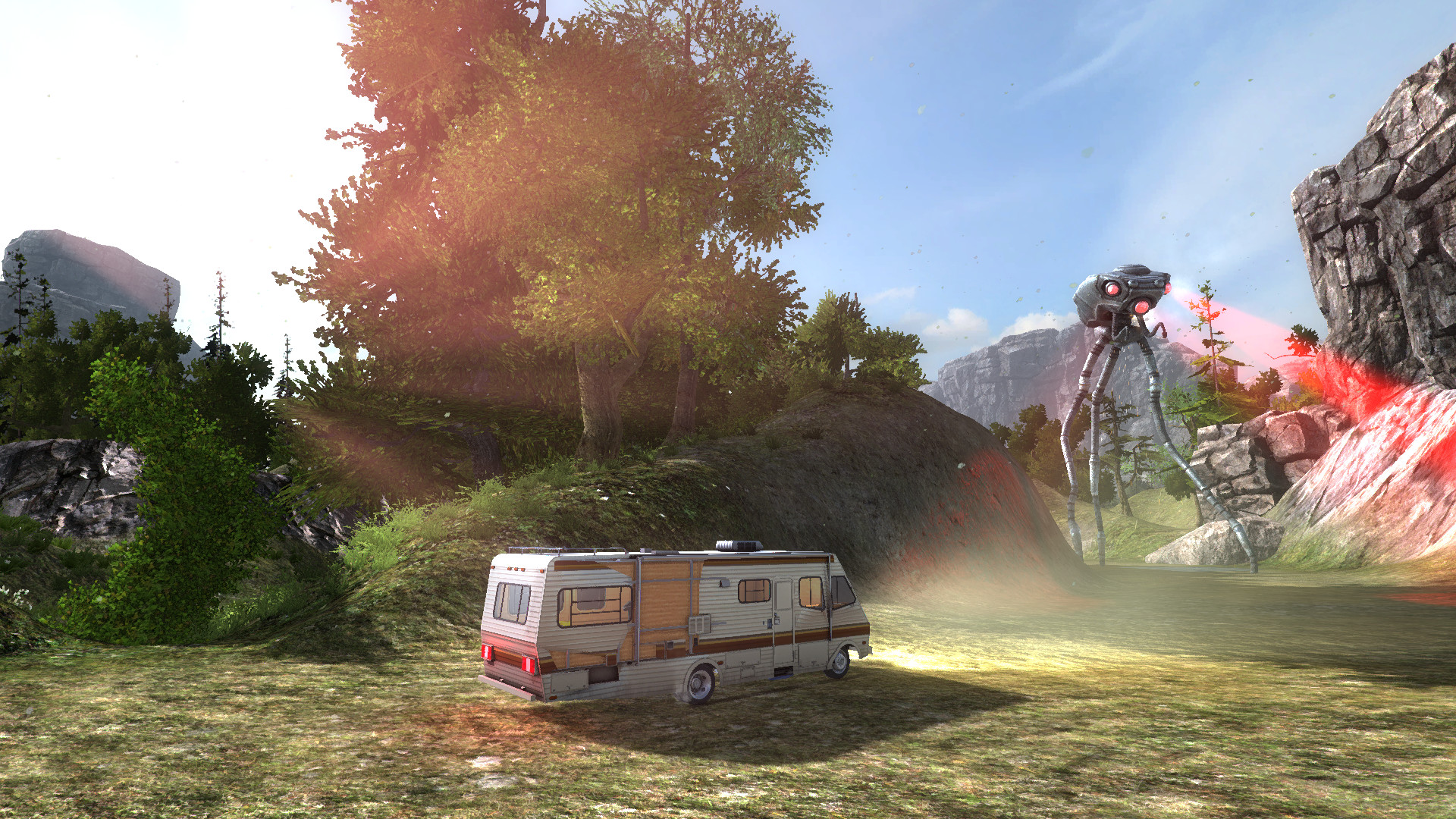 Camper Jumper Simulator screenshot 1