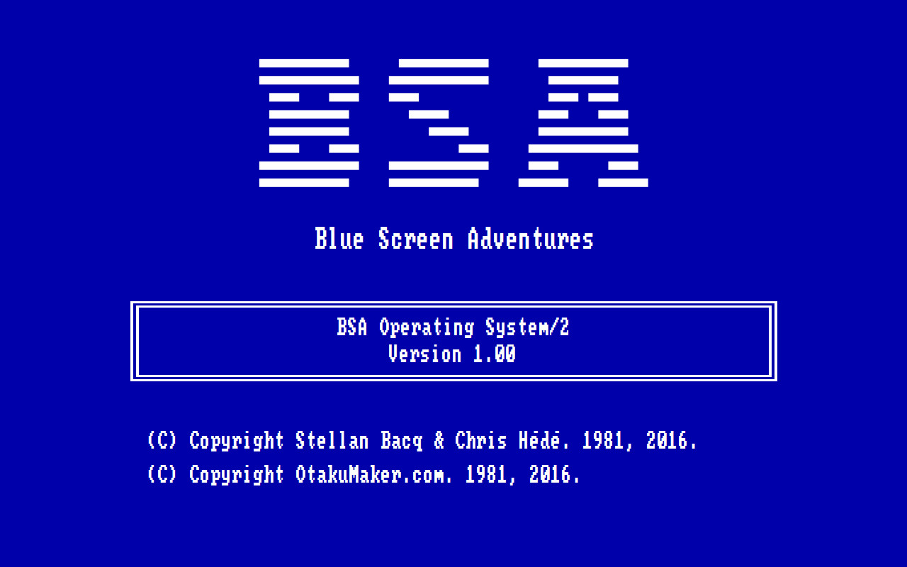 Blue Screen Adventures screenshot 1