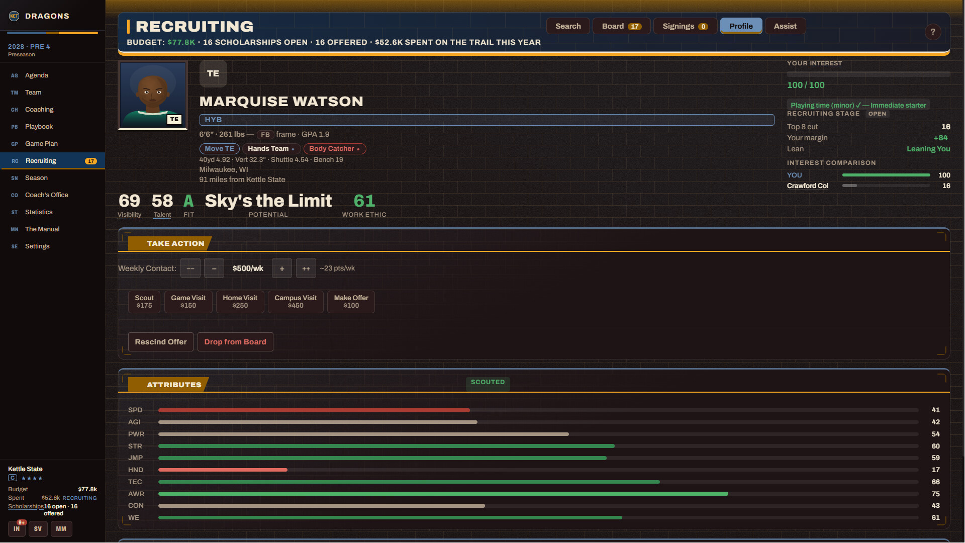 Brick and Banner: College Football Dynasty screenshot 3