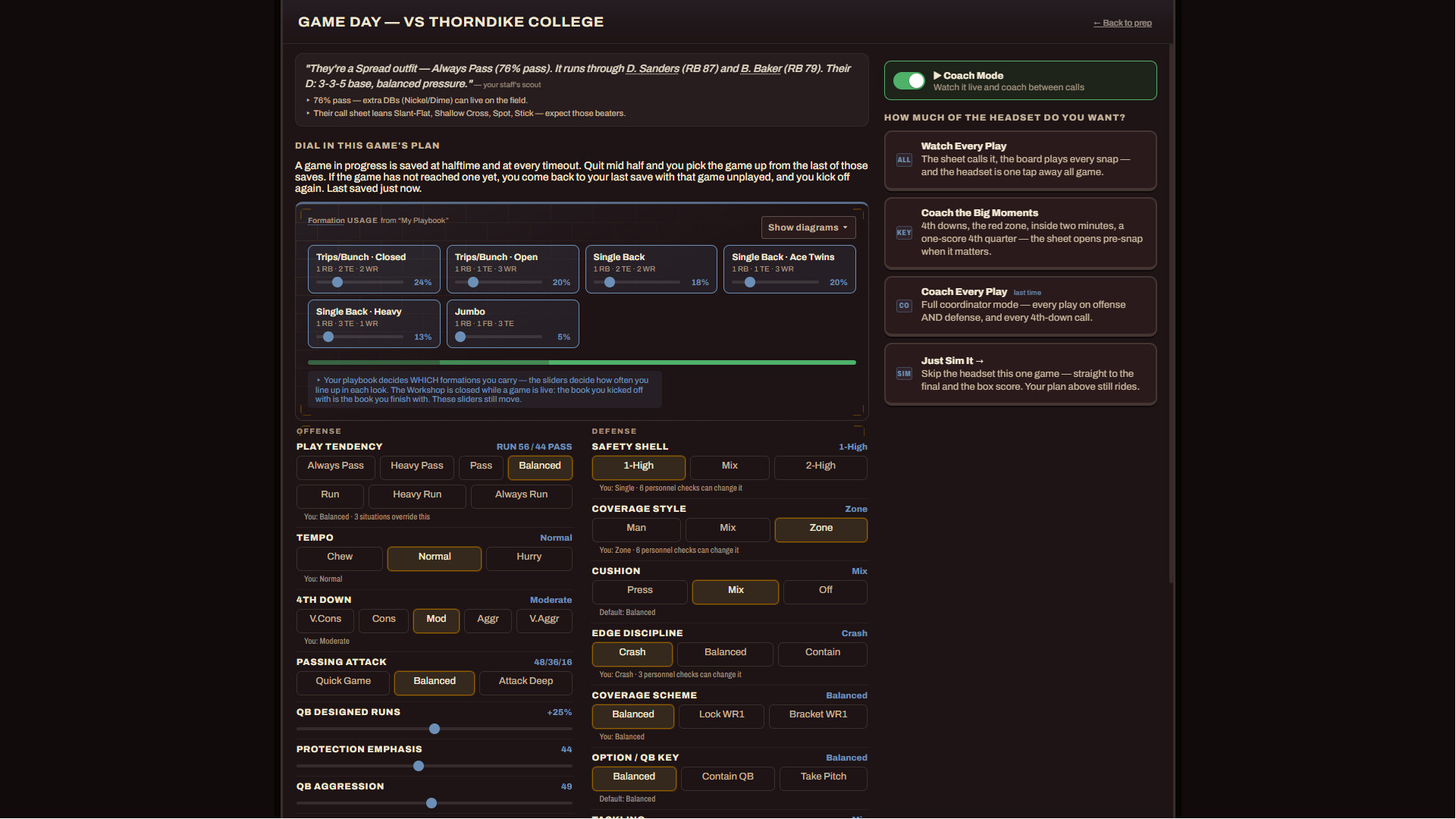 Brick and Banner: College Football Dynasty screenshot 5