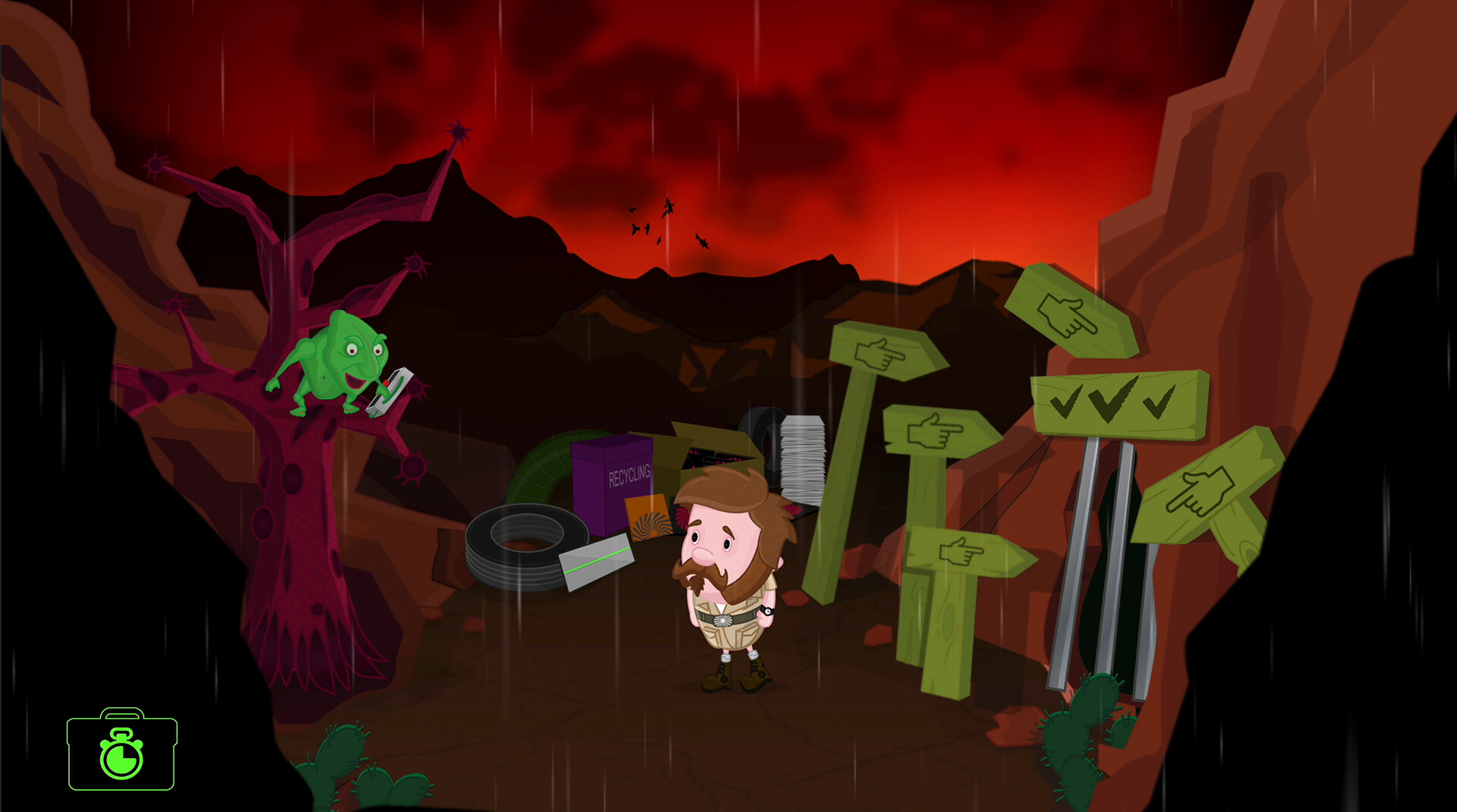 The Mystery Of Woolley Mountain screenshot 1