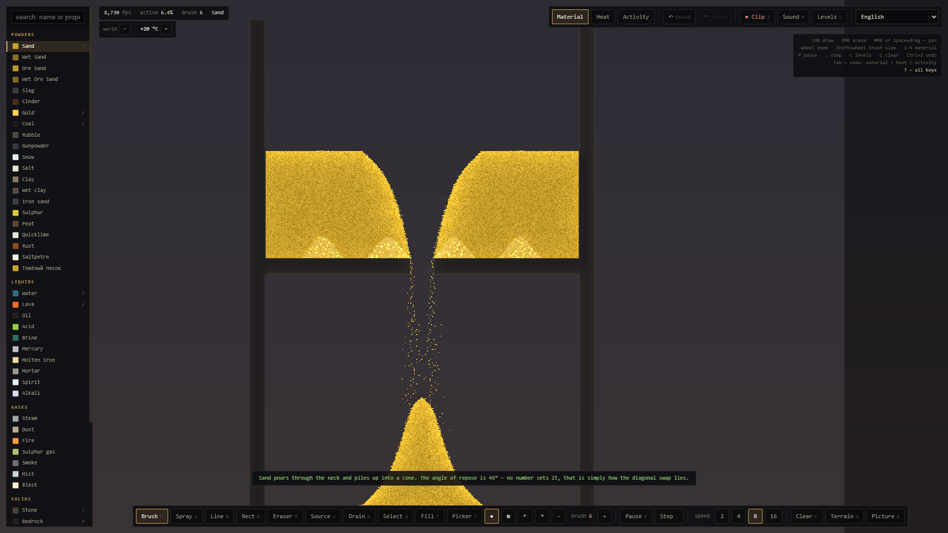 Sediment screenshot 1