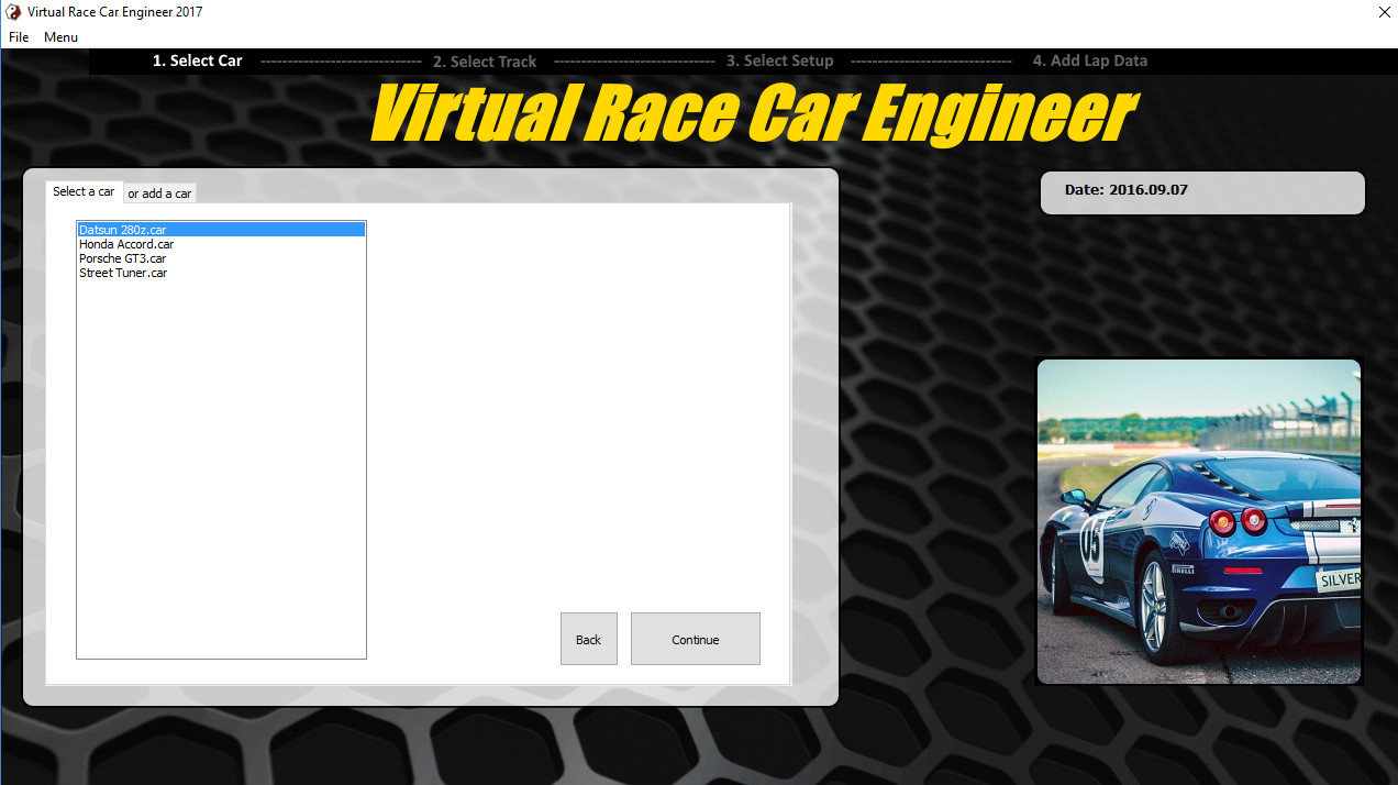 Virtual Race Car Engineer 2016 screenshot 3