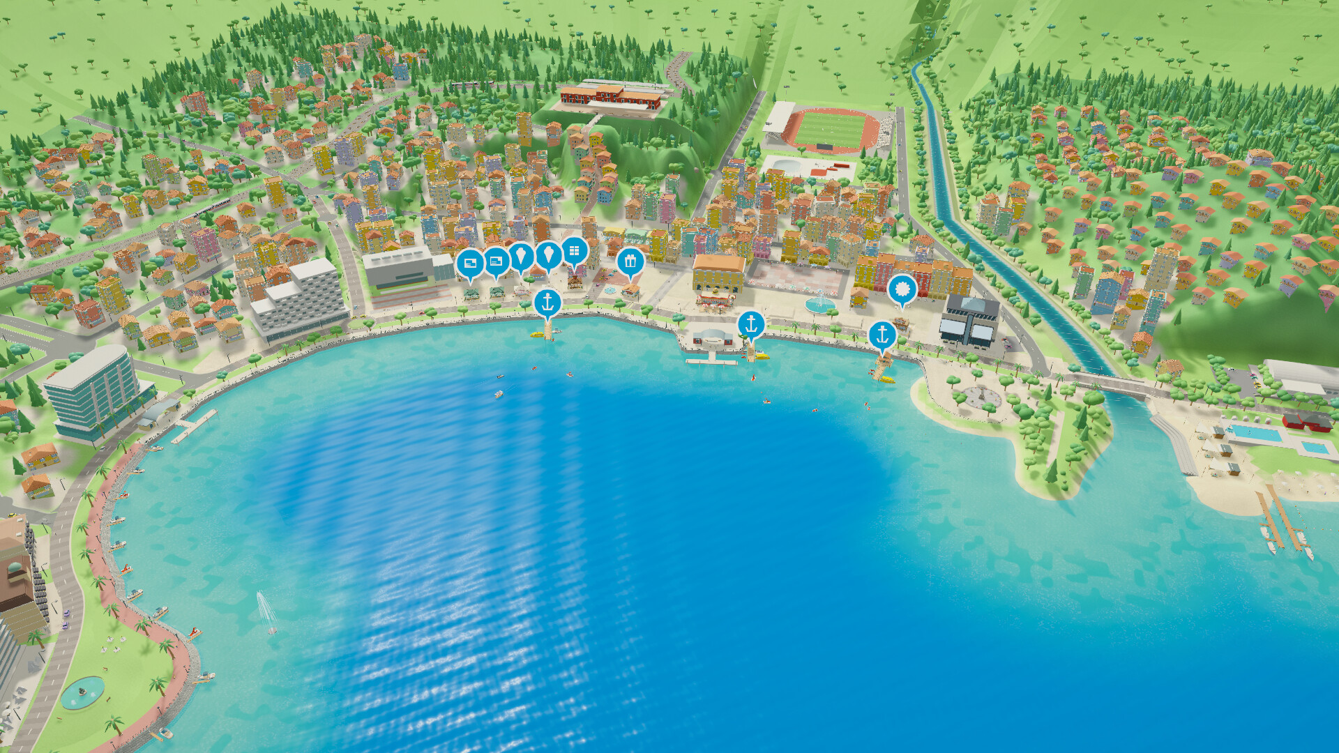 LUGANO BAY TYCOON screenshot 1