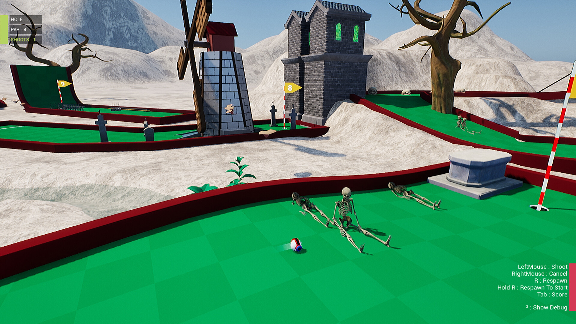 Horror Golf screenshot 1