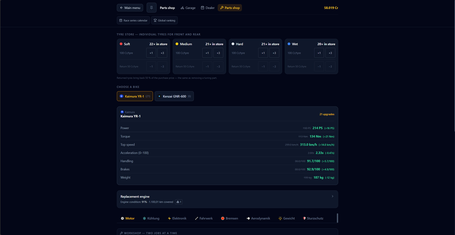 Moto Racing Manager screenshot 13