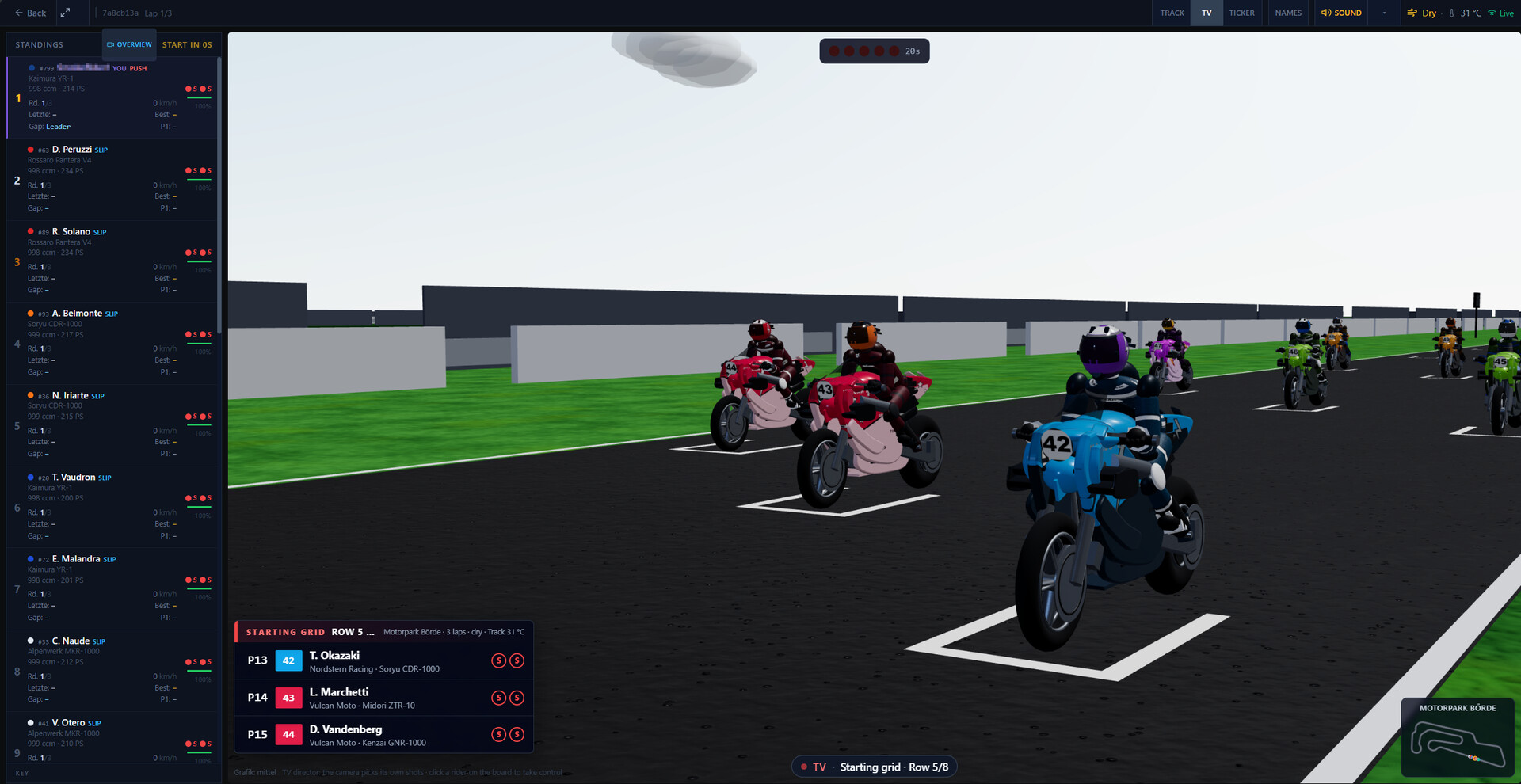 Moto Racing Manager screenshot 3