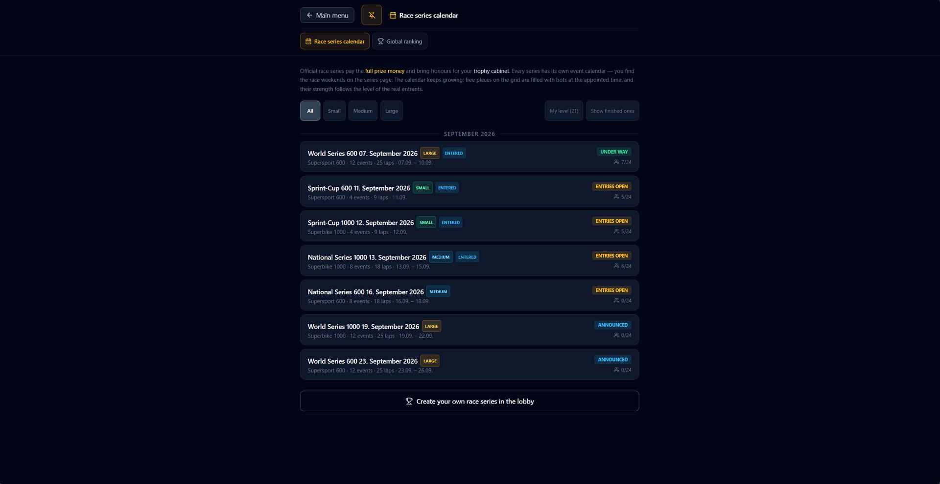 Moto Racing Manager screenshot 15