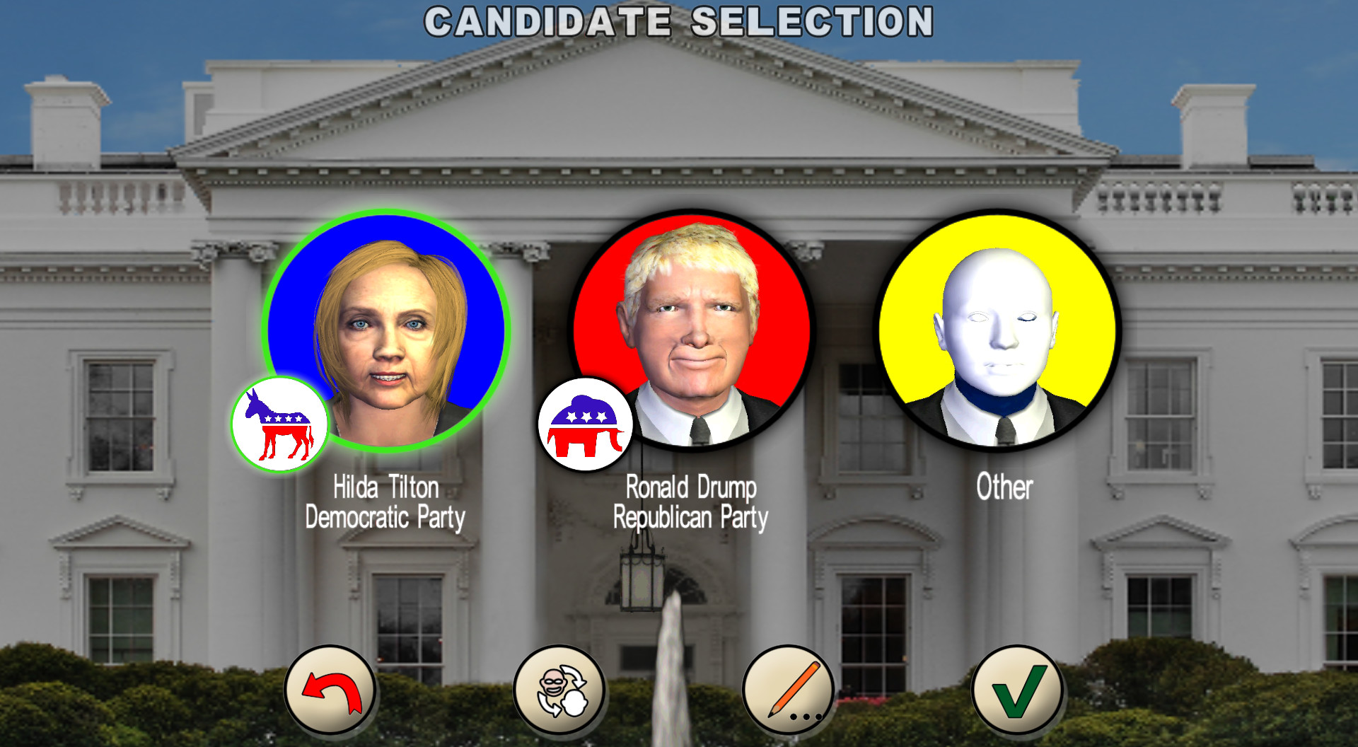 The Race for the White House 2016 screenshot 1