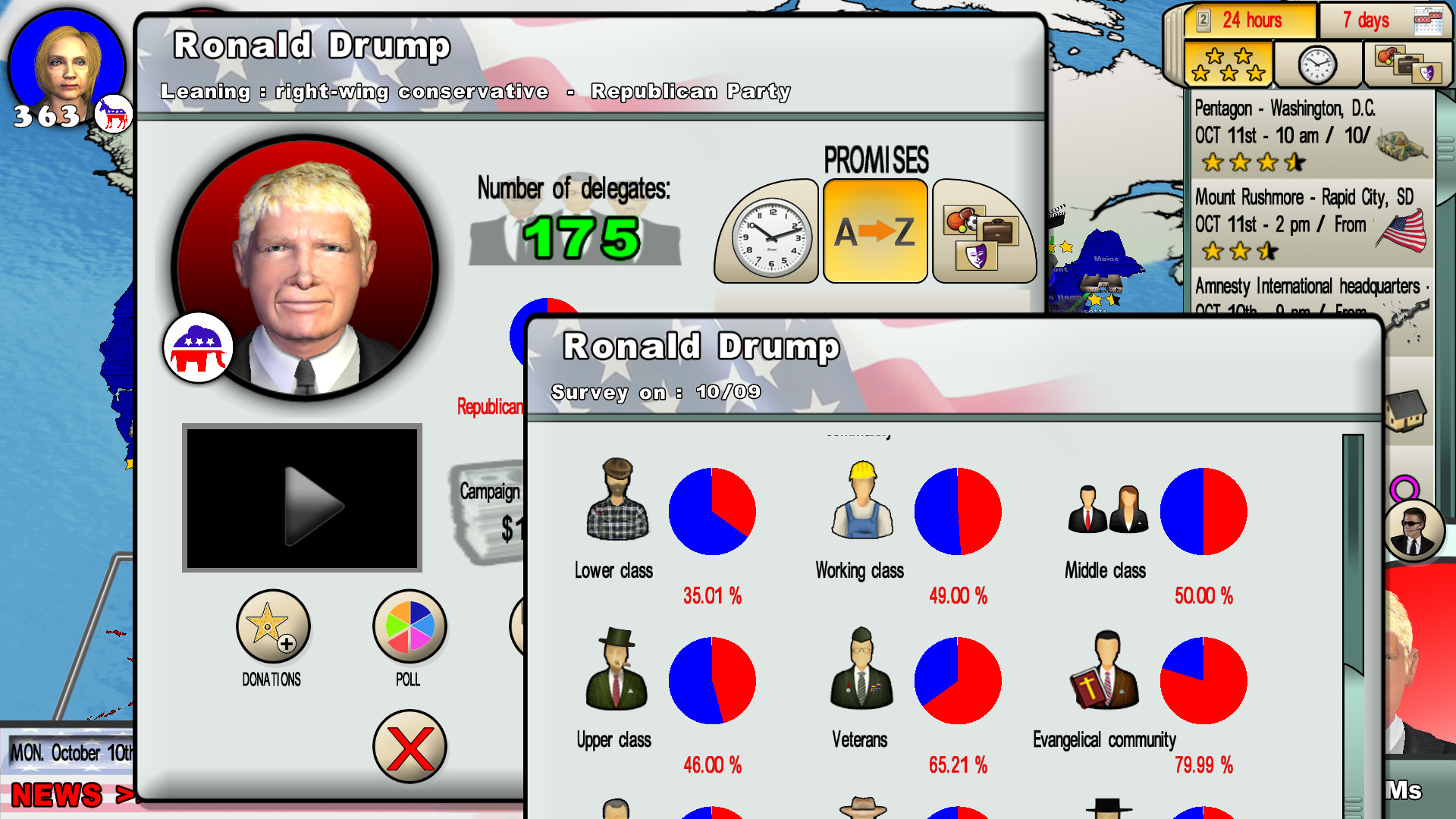 The Race for the White House 2016 screenshot 2