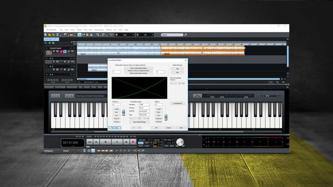 Samplitude Music Studio 2017 Steam Edition screenshot 7