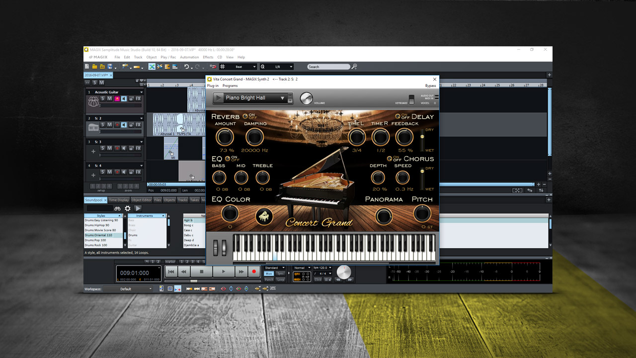 Samplitude Music Studio 2017 Steam Edition screenshot 6
