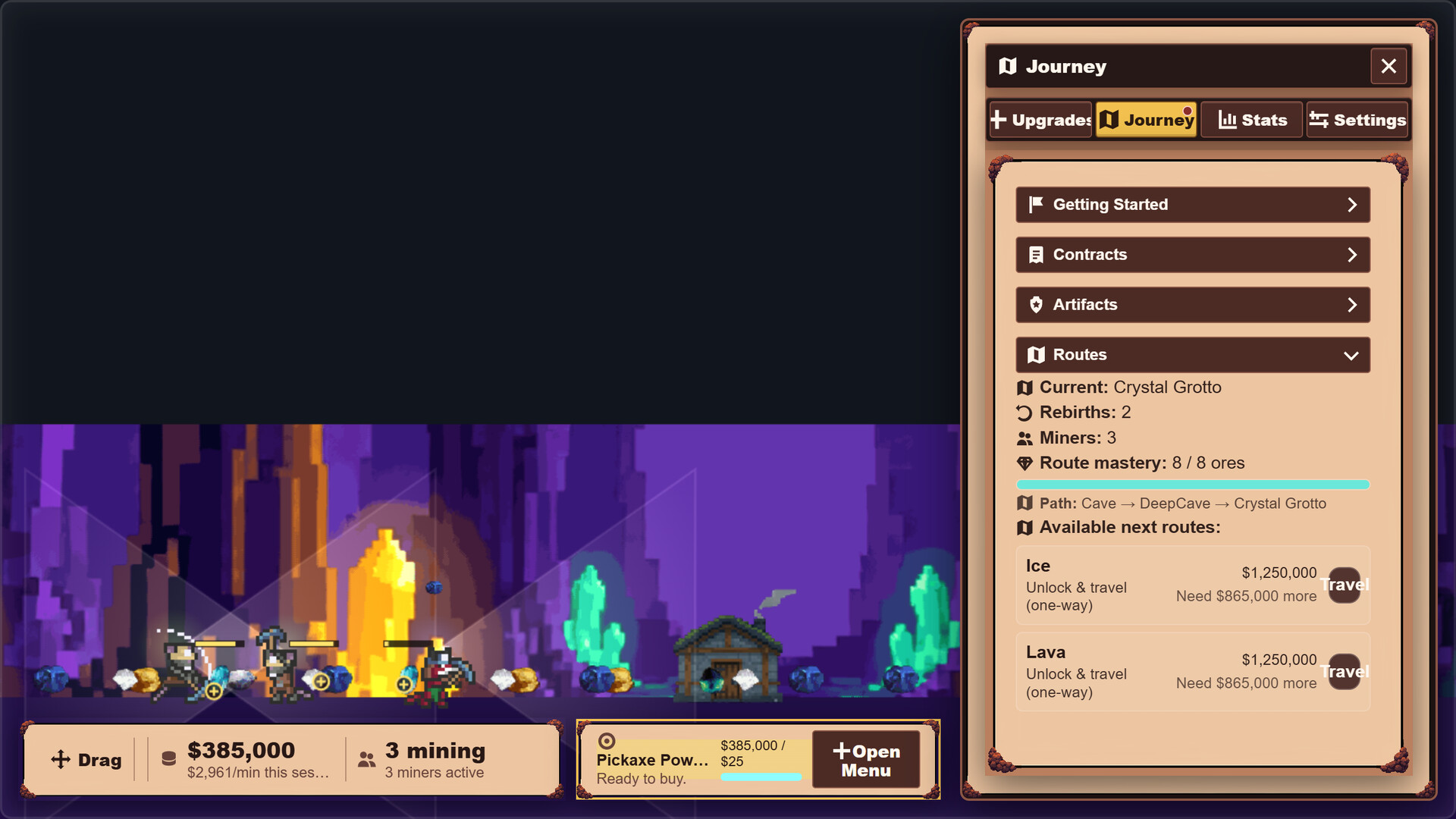 Idle Miner screenshot 1