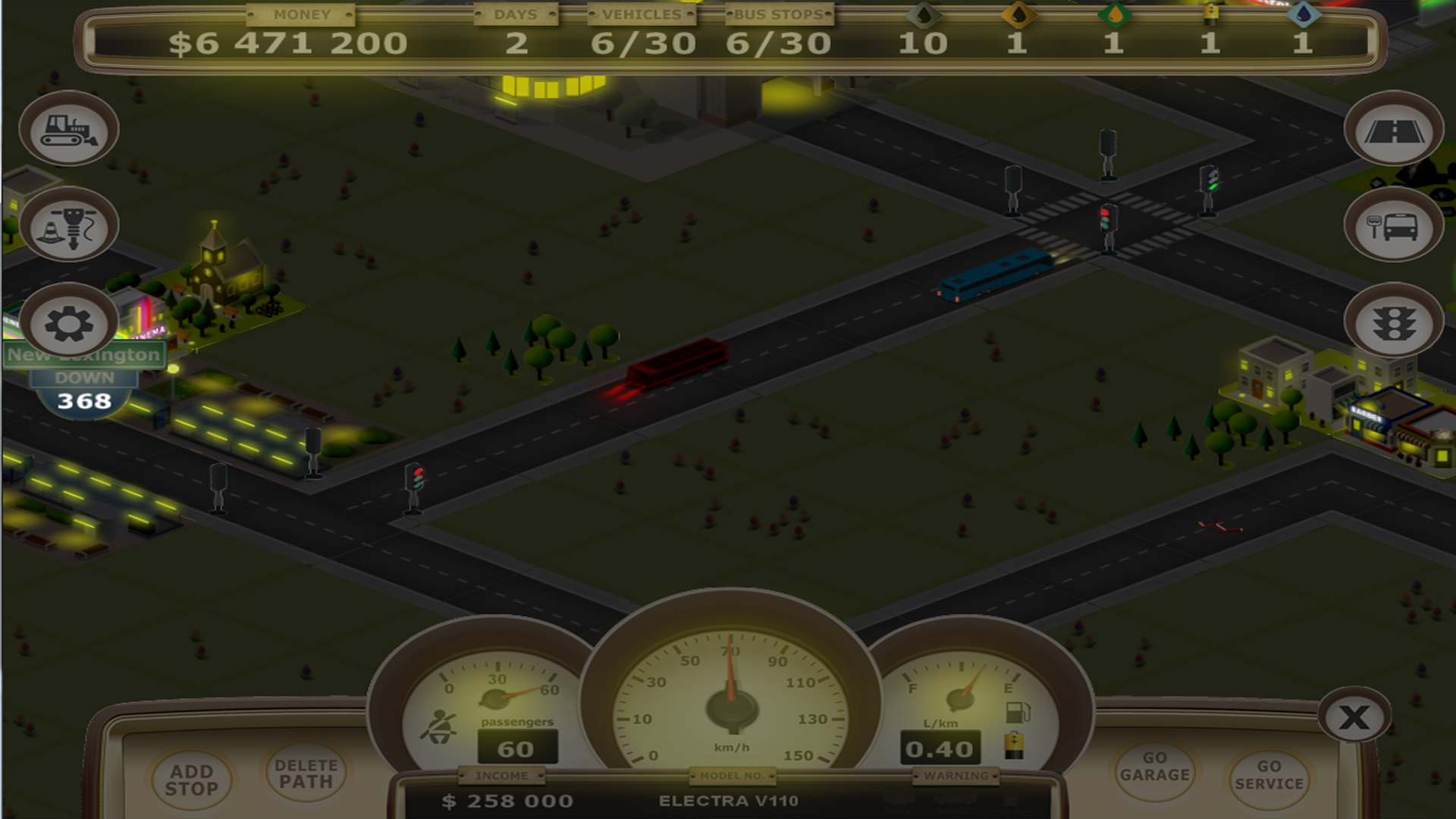 Bus Tycoon ND (Night and Day) screenshot 8
