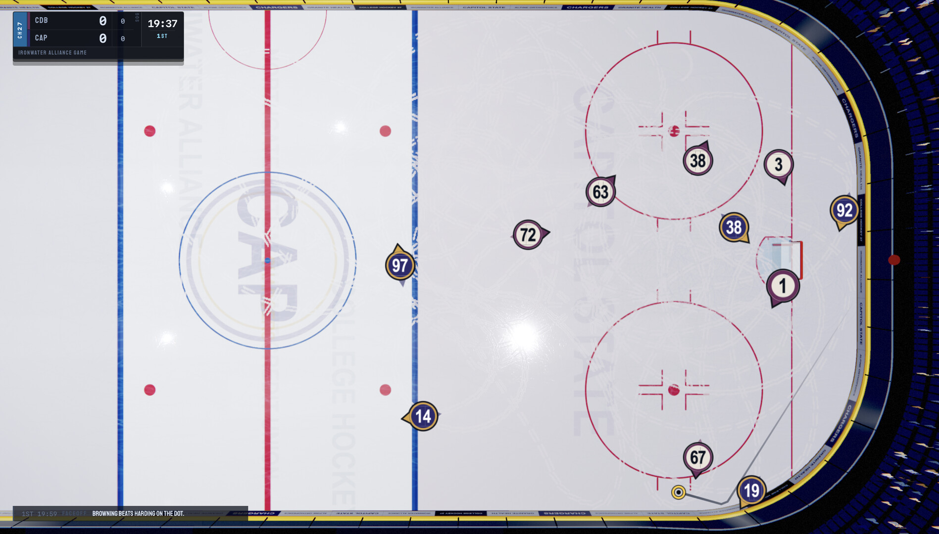College Hockey 27 screenshot 1