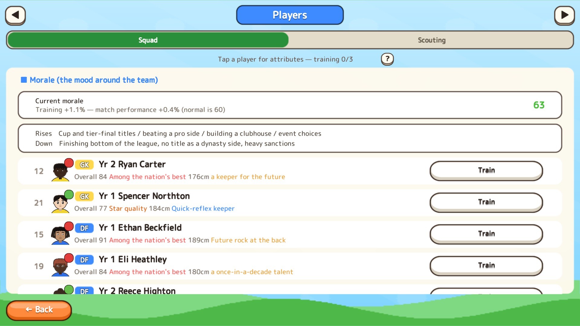 Academy Soccer Manager screenshot 3