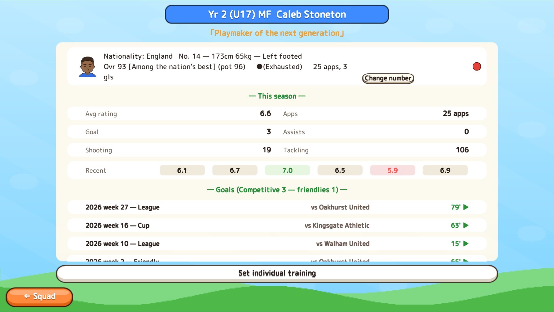 Academy Soccer Manager screenshot 5